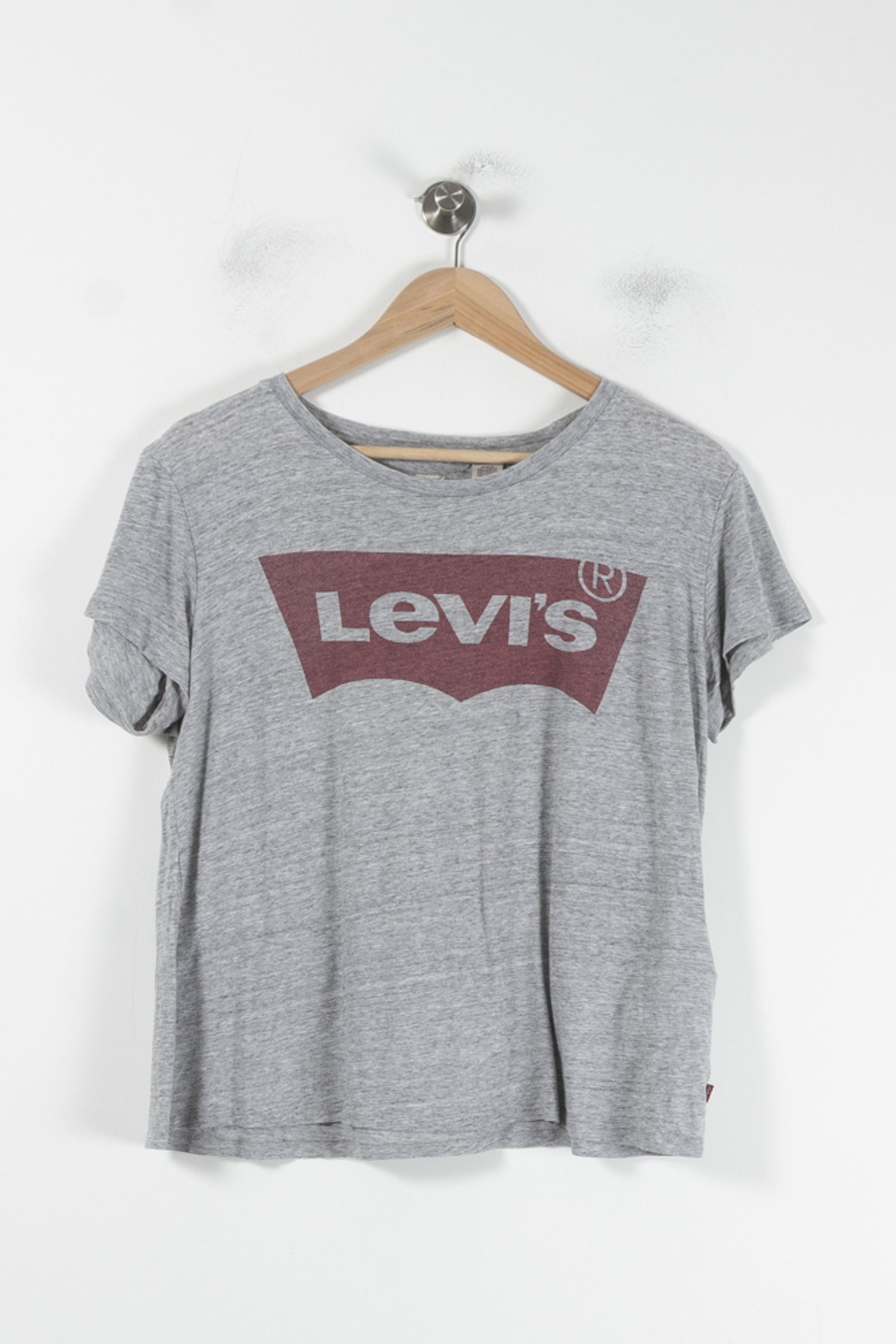 Tommy Badge T-shirt LEVI'S - Seconde main Grey