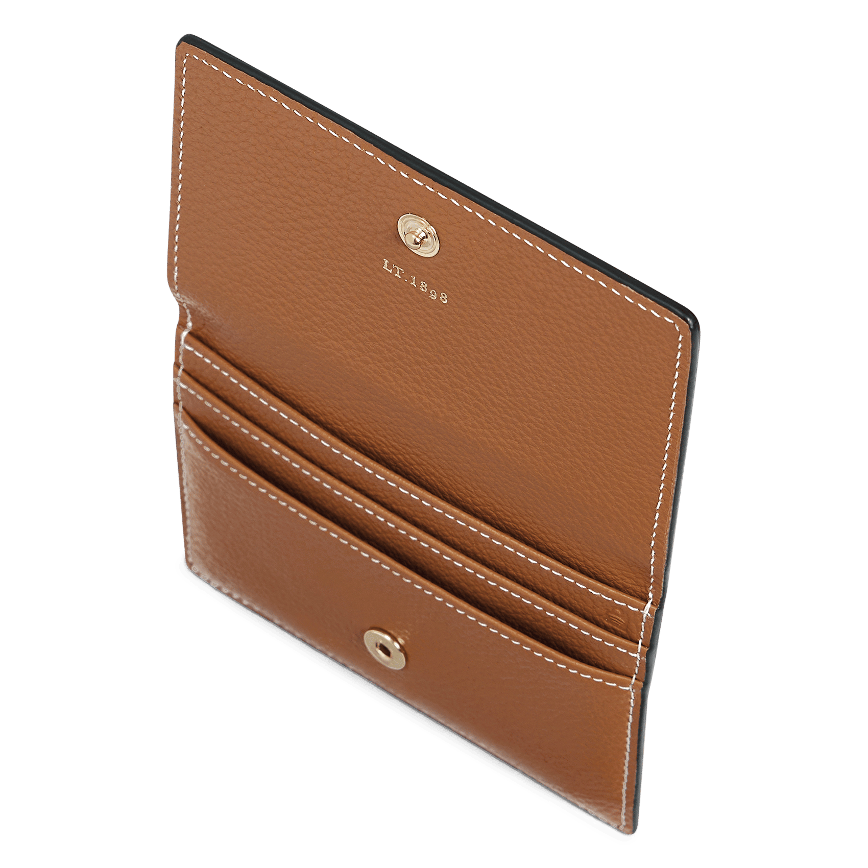 - 100 % Leder, - 6 Kartenschlitze, - 1 zentrale Tasche, - Maße: B10 x H7 cm. LE TANNEUR Braun