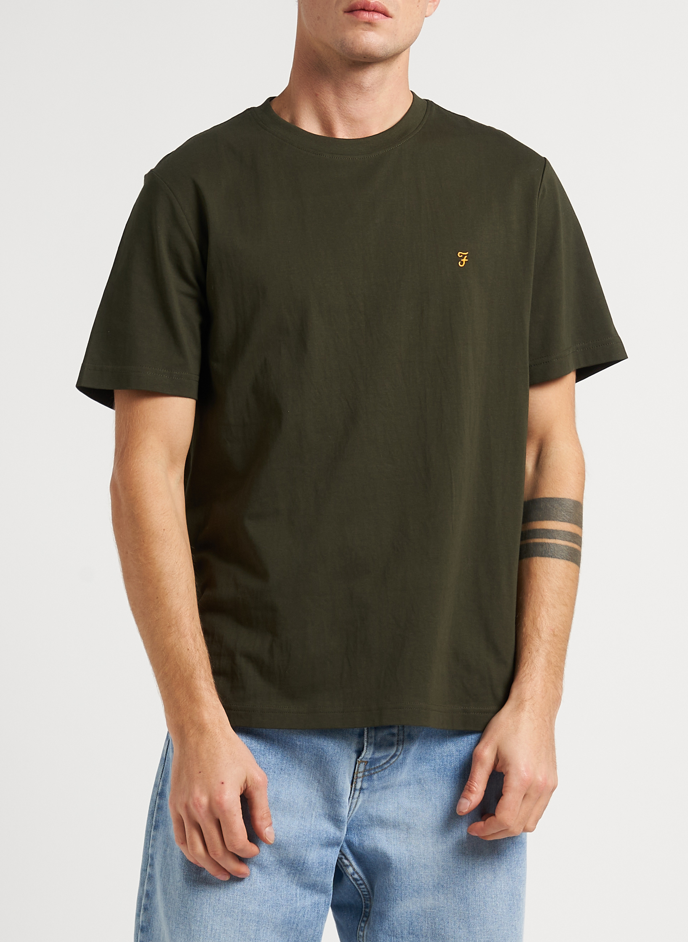 Rundhals-T-Shirt aus Bio-Baumwolle FARAH