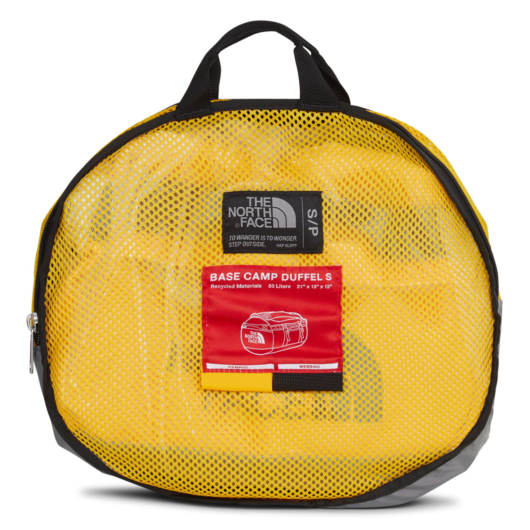 Sac de voyage compacte uni  THE NORTH FACE Jaune