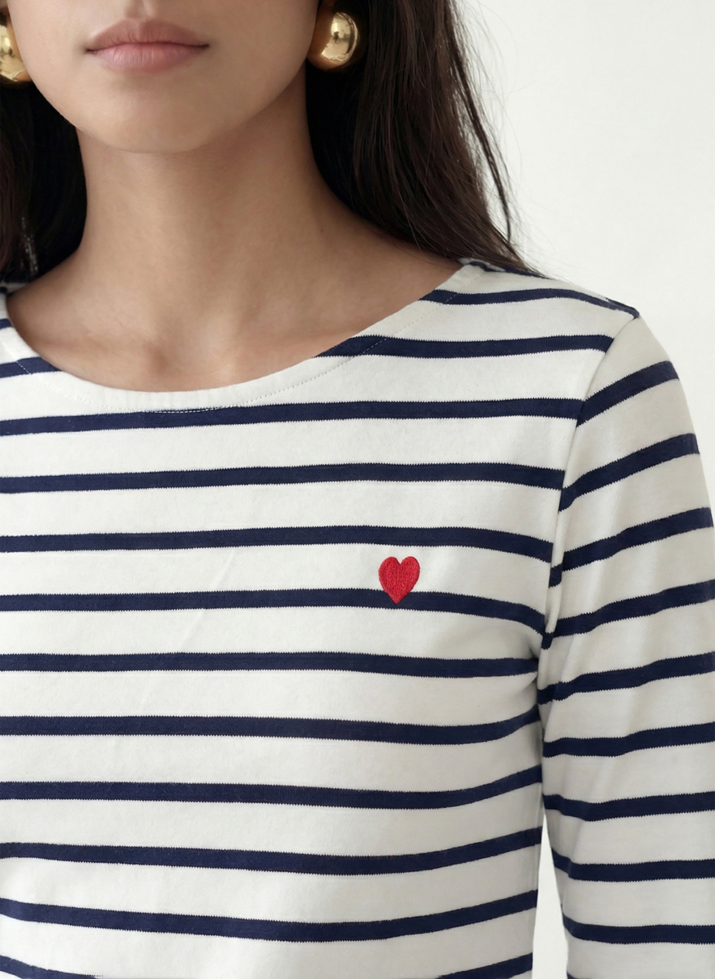 Tee-shirt ajusté en coton KOOKAI Blanc