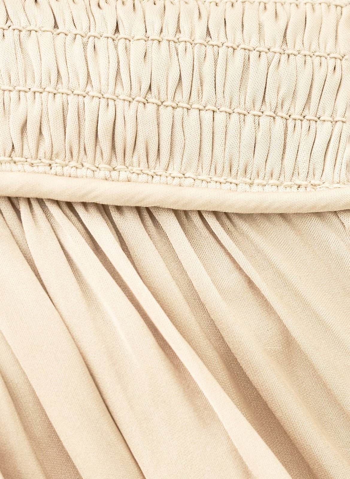 Gerader Hemdkragen einfarbig BA&SH Beige