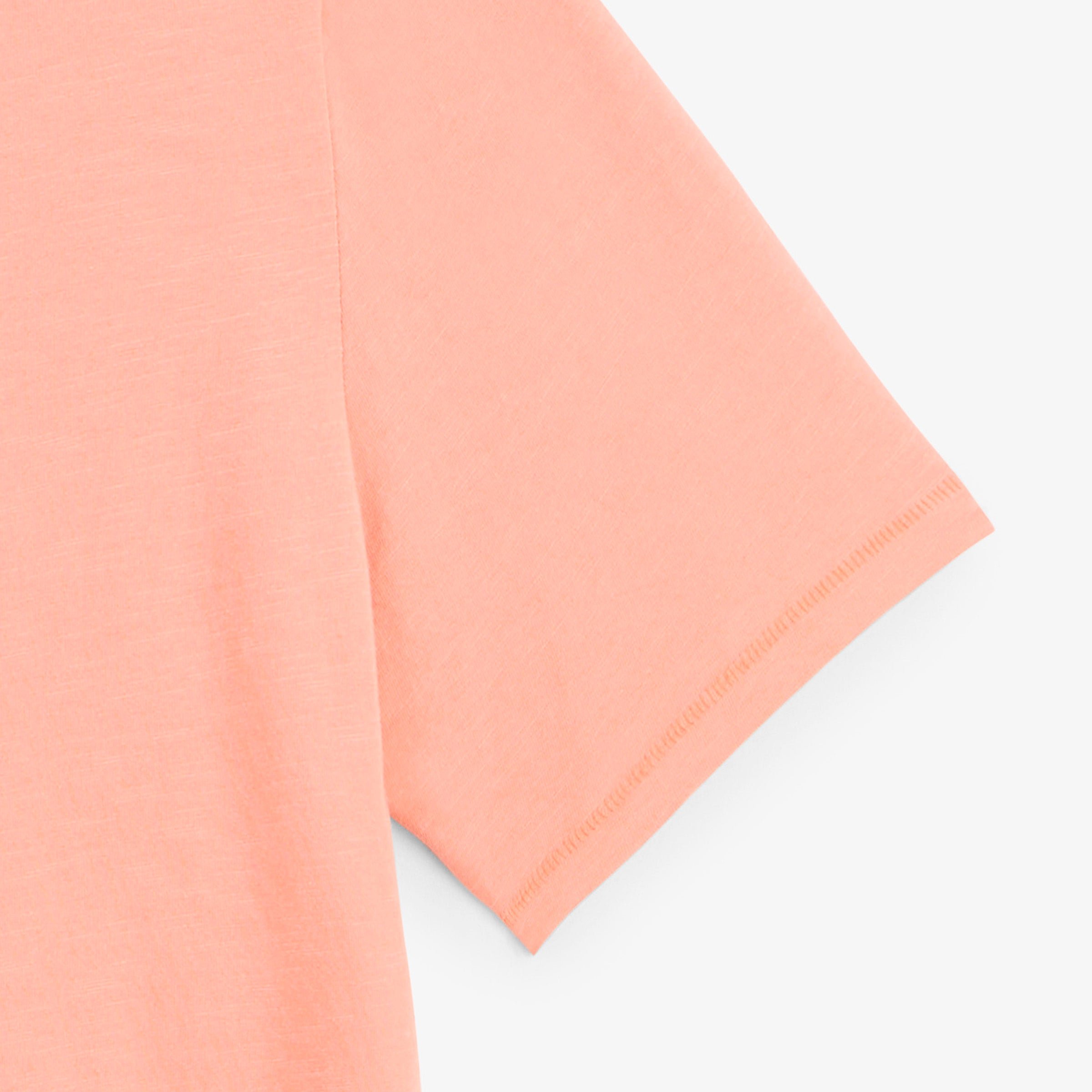 Short-sleeved t-shirt printed with ski & raclette SERGE BLANCO Pink