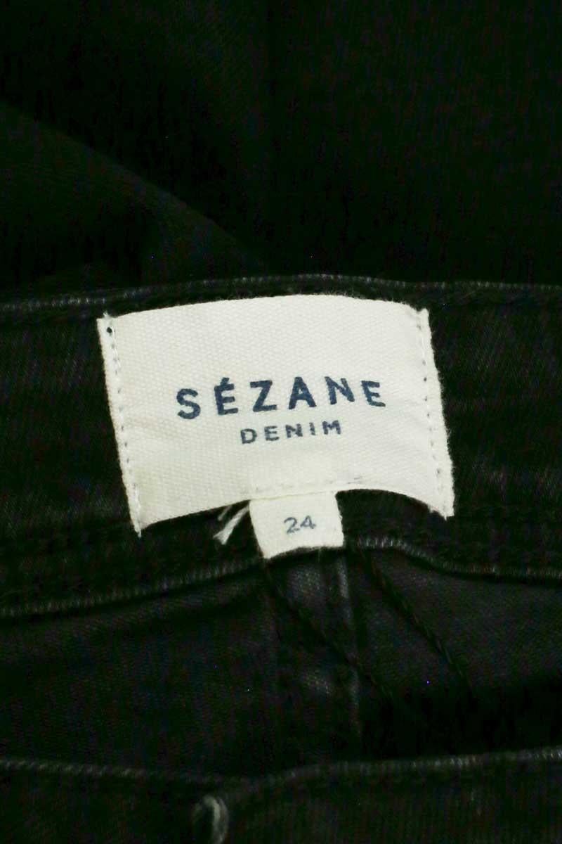 Slim-fit jeans SEZANE - Seconde main Black