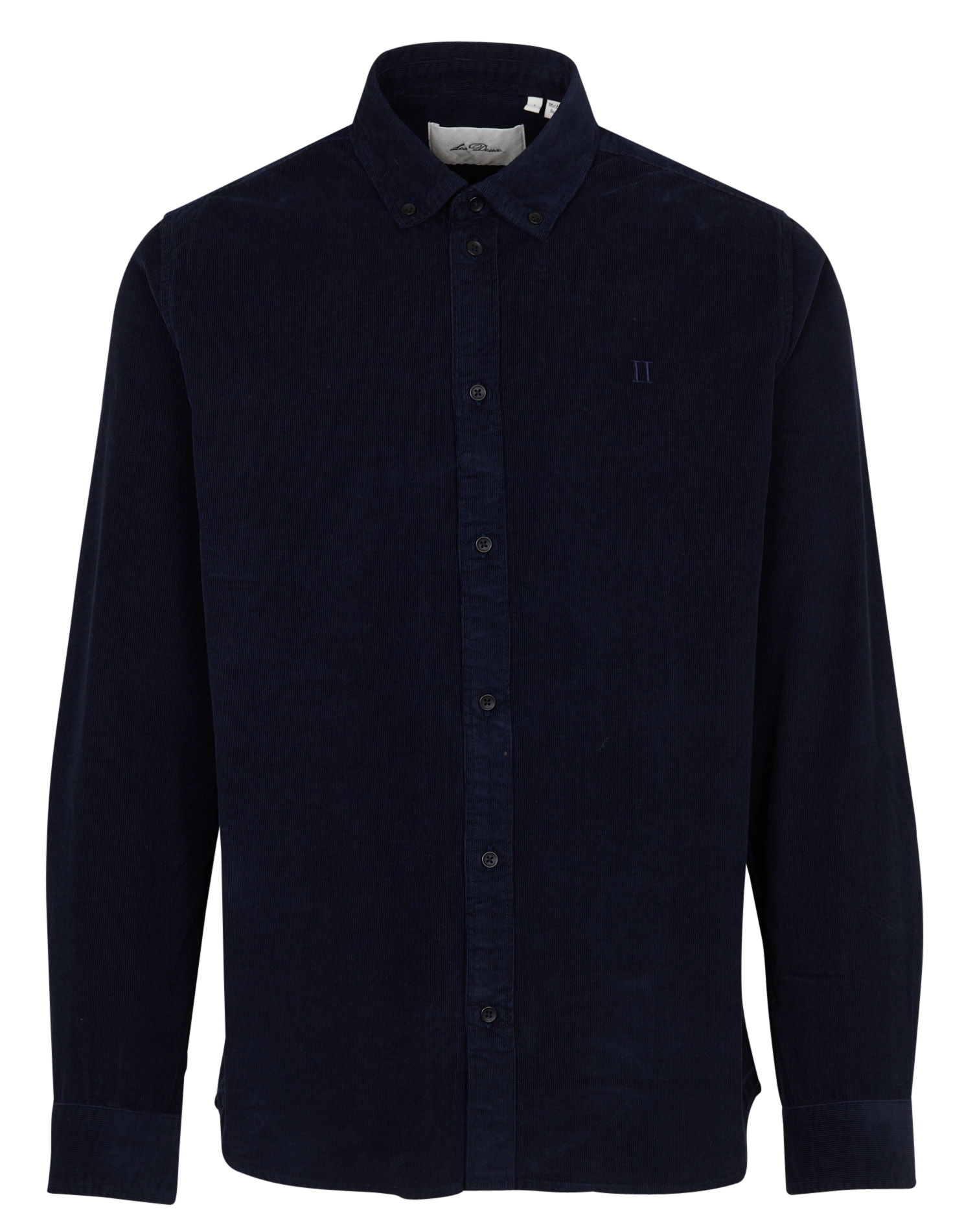 Chemise en velours de coton bio côtelé LES DEUX Bleu
