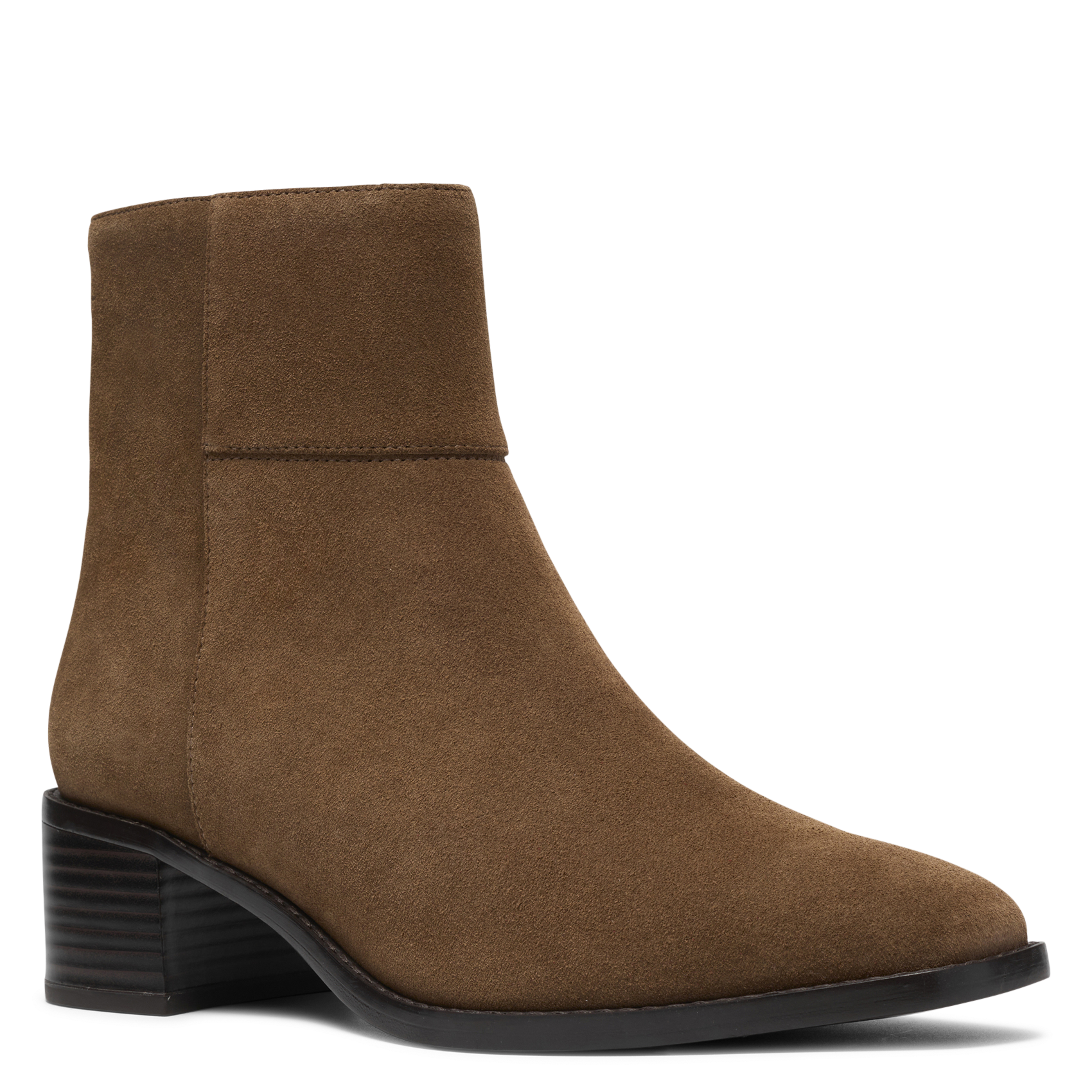 Bottines en cuir CLARKS Marron