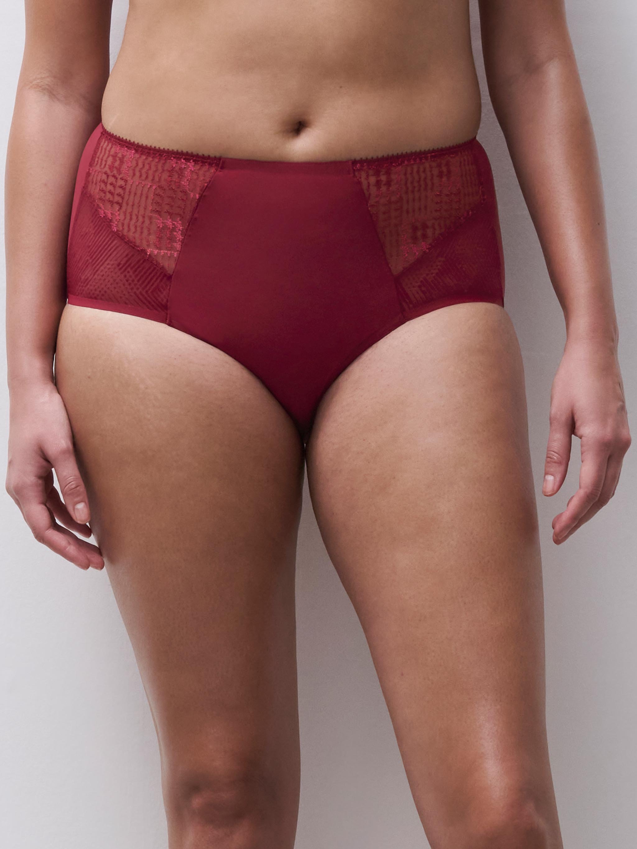 Dark Fold panties CHANTELLE Red