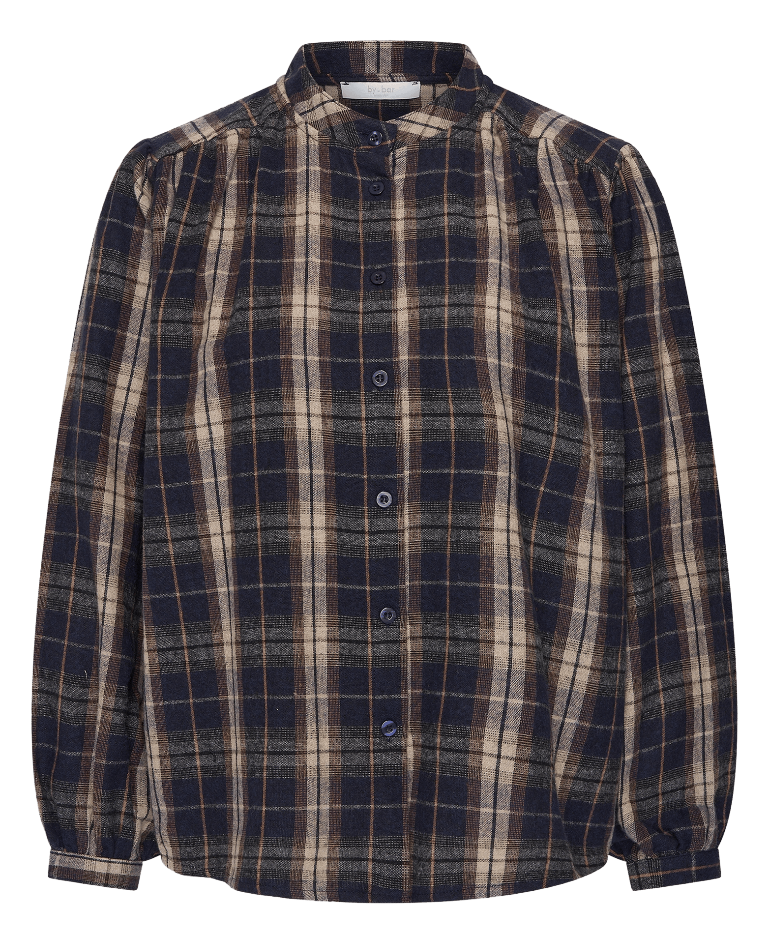 Chemise ample à carreaux BY BAR Blauw