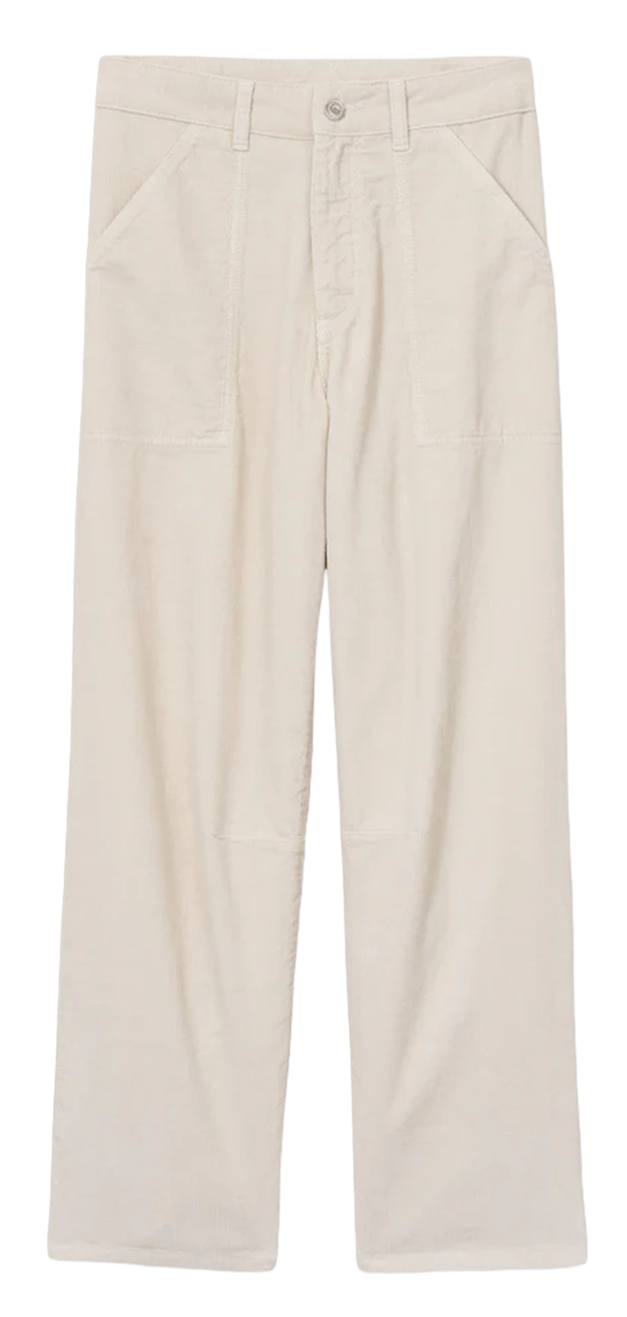 Wijde cropped jeans | Beige VANESSA BRUNO Dames