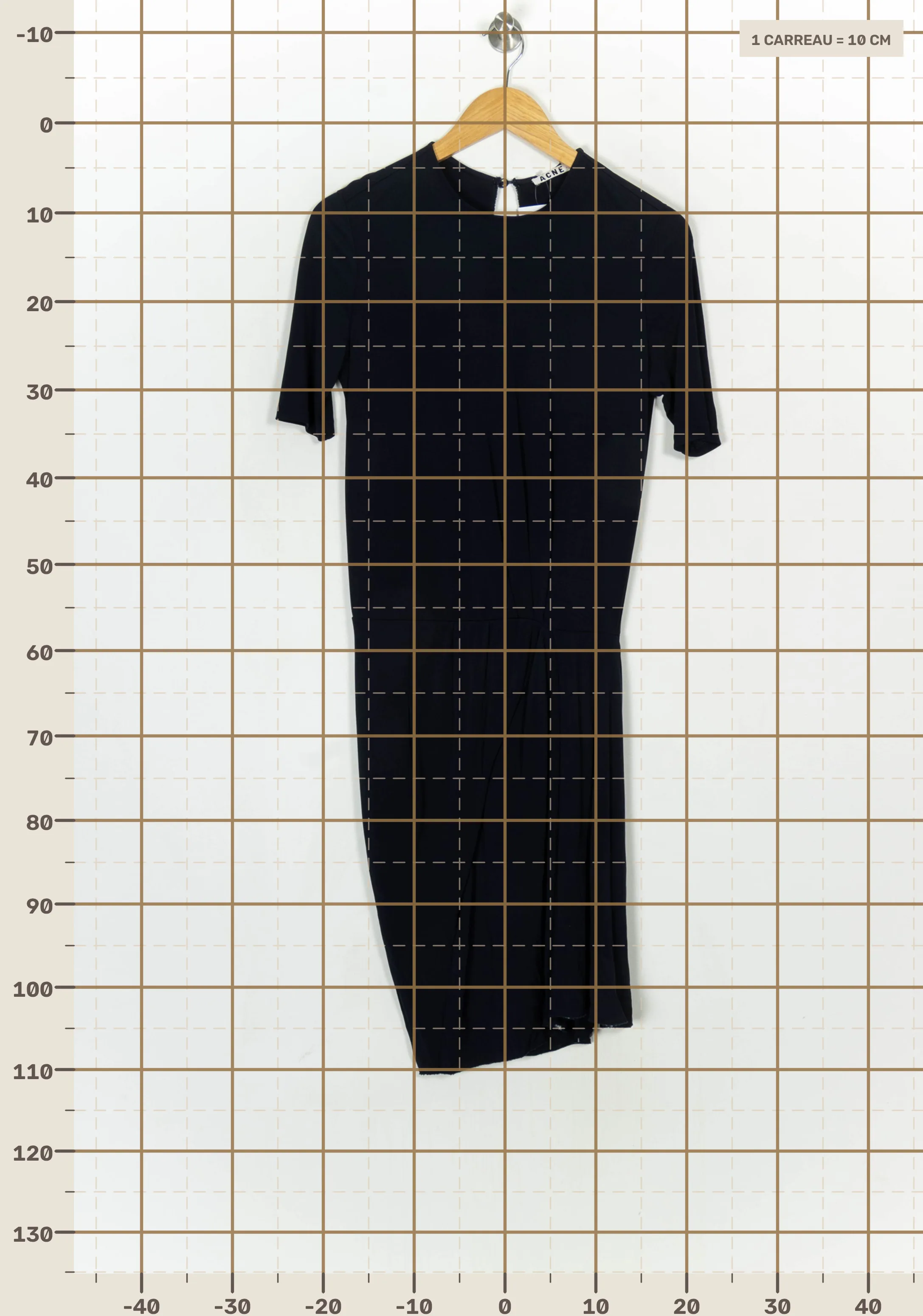 Long dress ACNE STUDIOS - Seconde Main Blue
