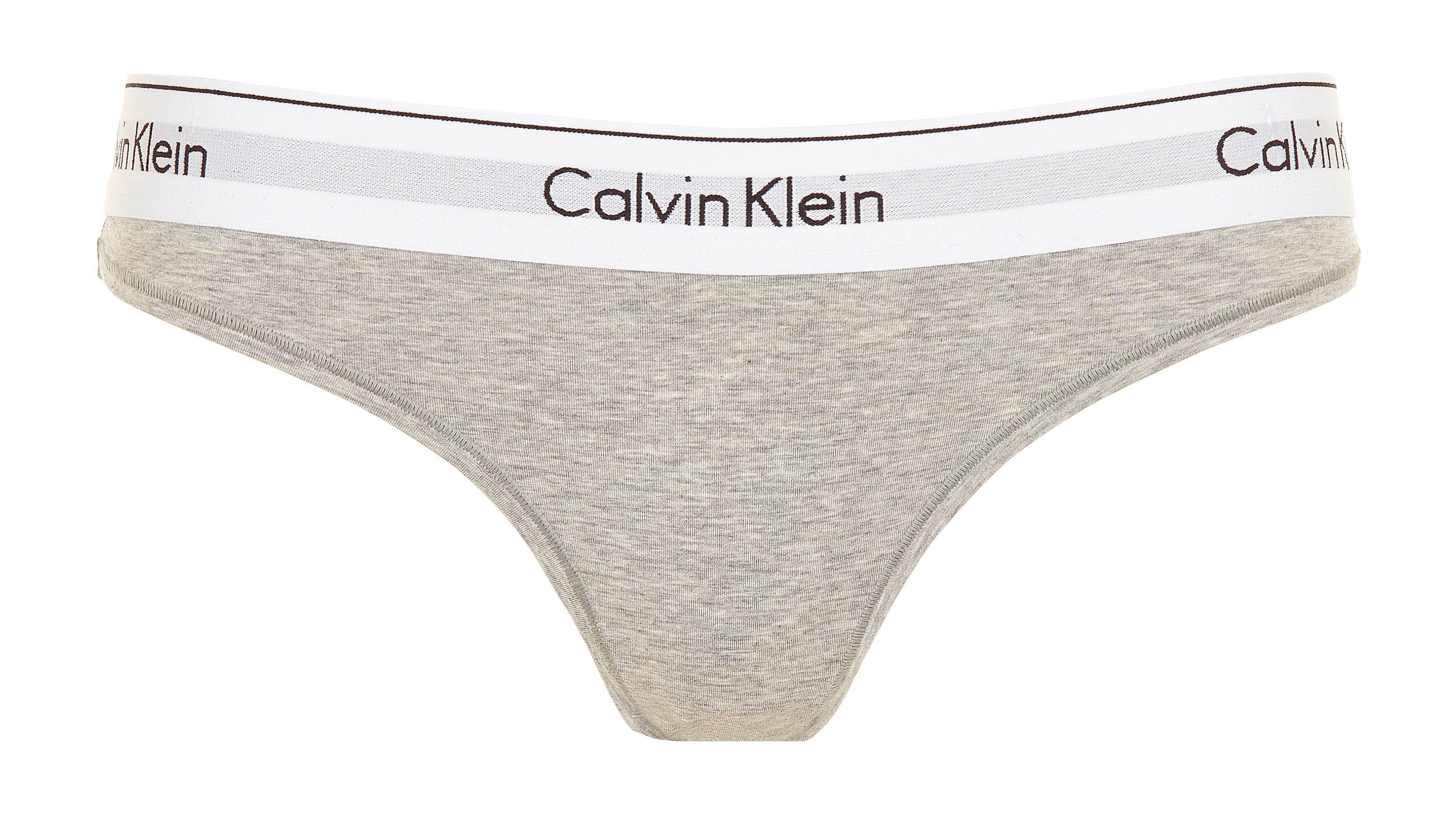 Cotton string CALVIN KLEIN UNDERWEAR Grey