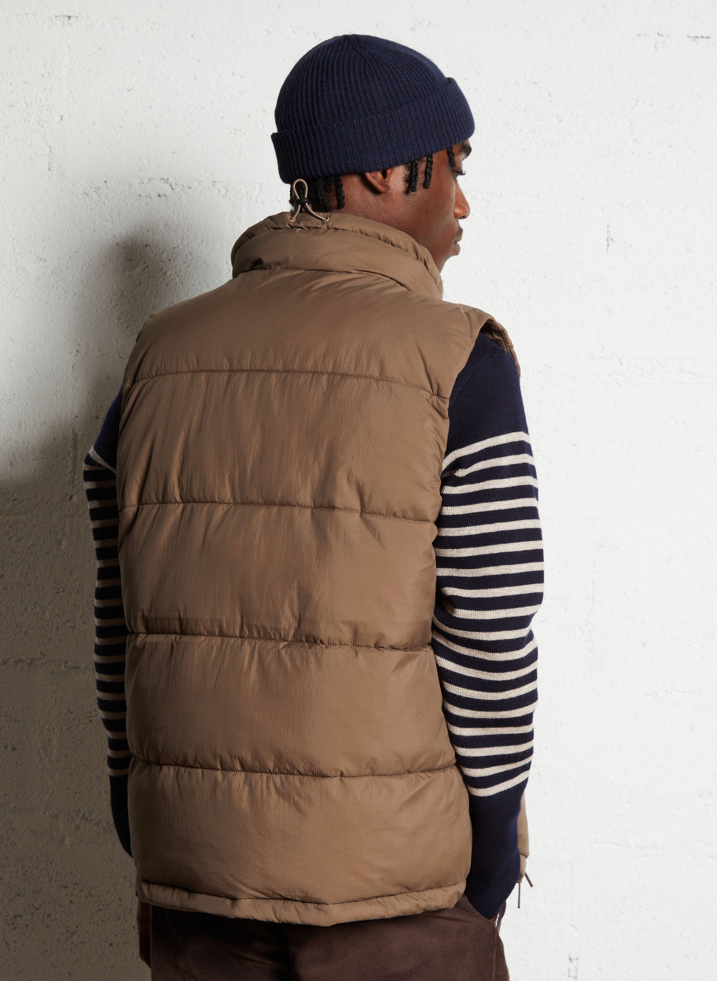 Gesteppte Daunenweste DICKIES Beige