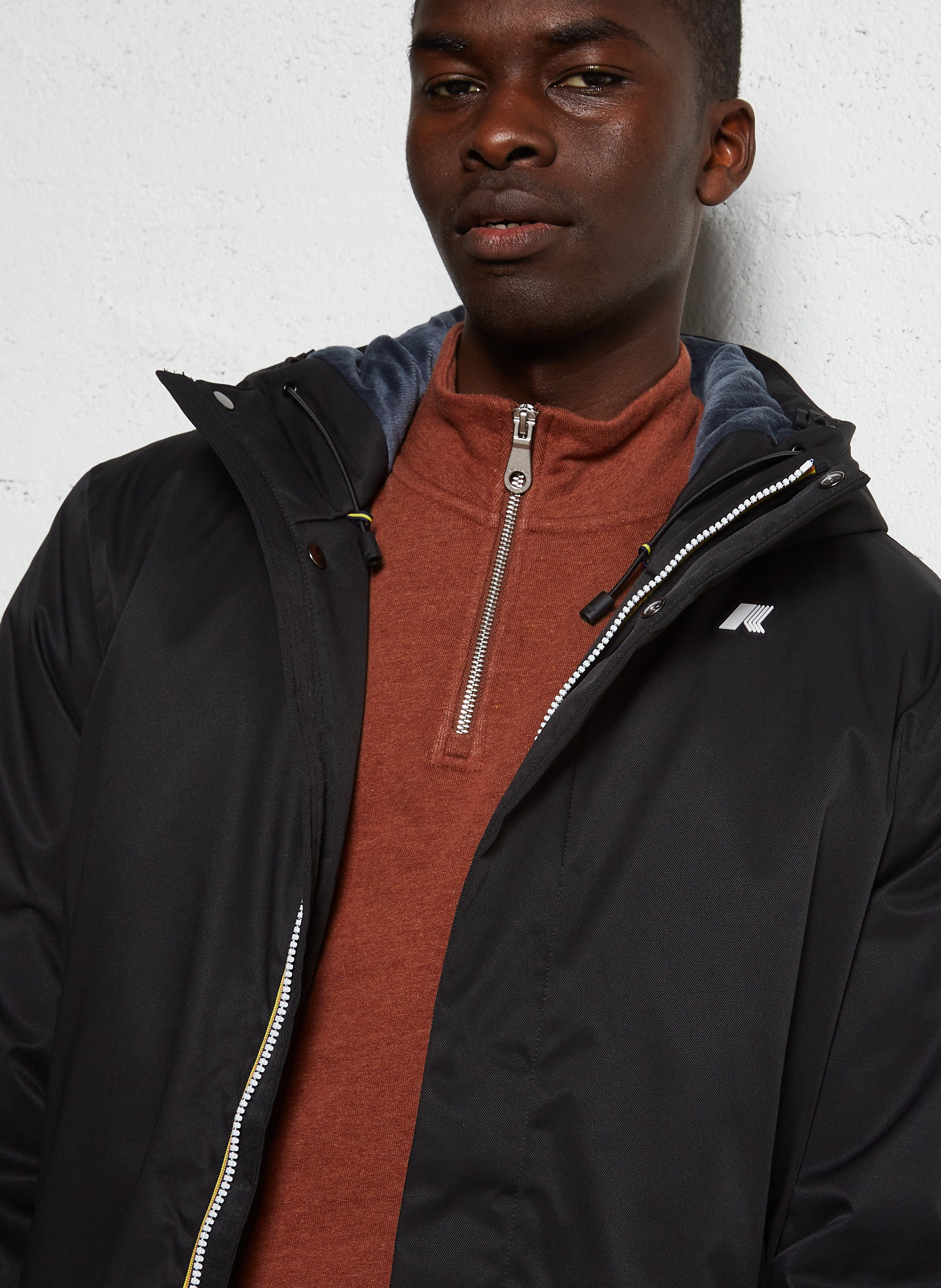 Veste col montant  K-WAY Noir