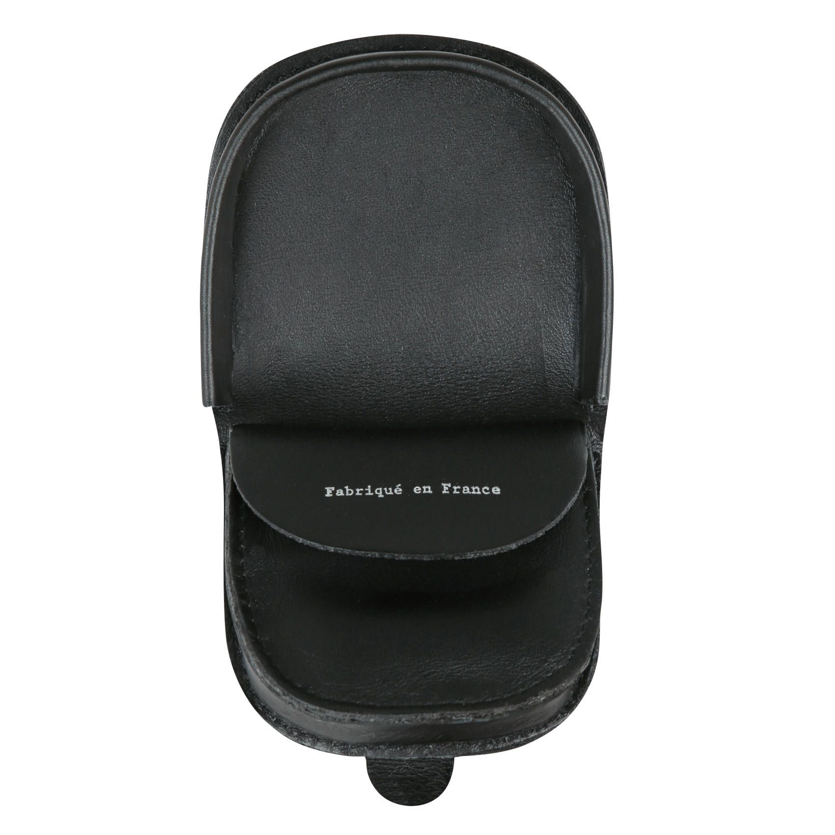 Leather coin purse SAISON 1865 Black