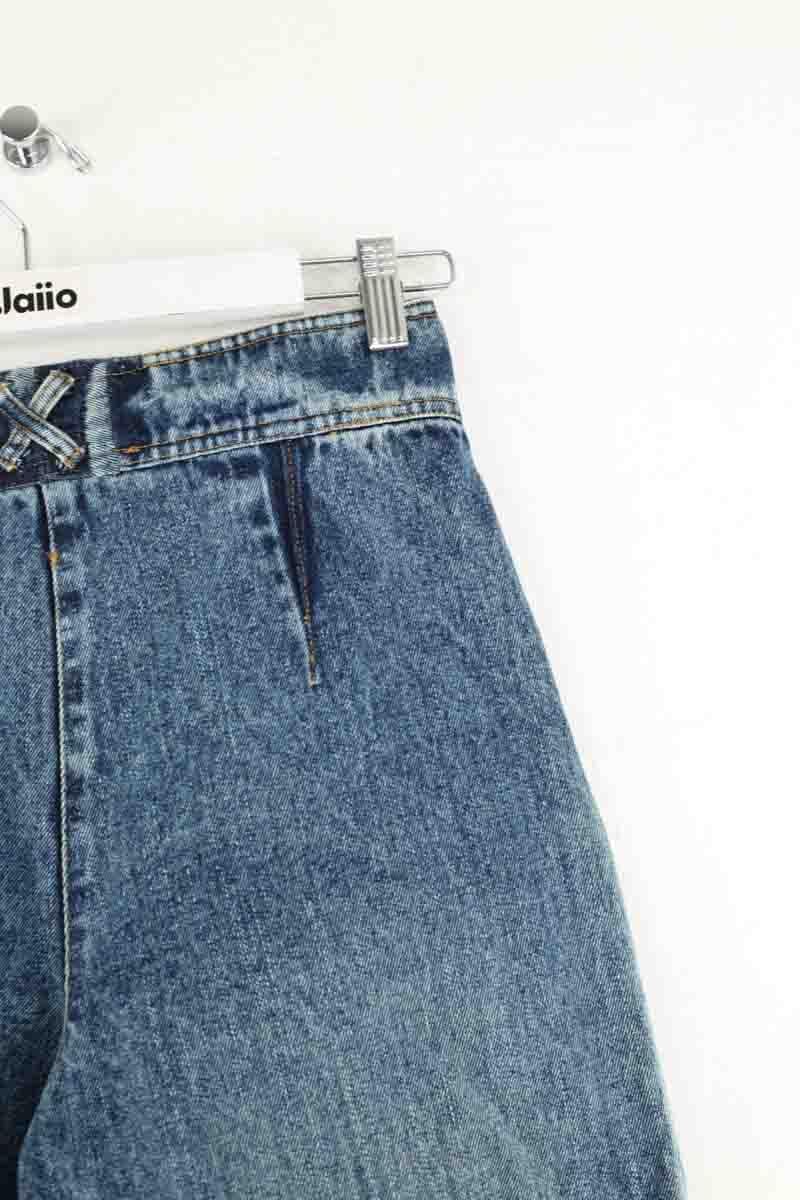 Cotton jeans LAURENCE BRAS - Seconde Main Blue