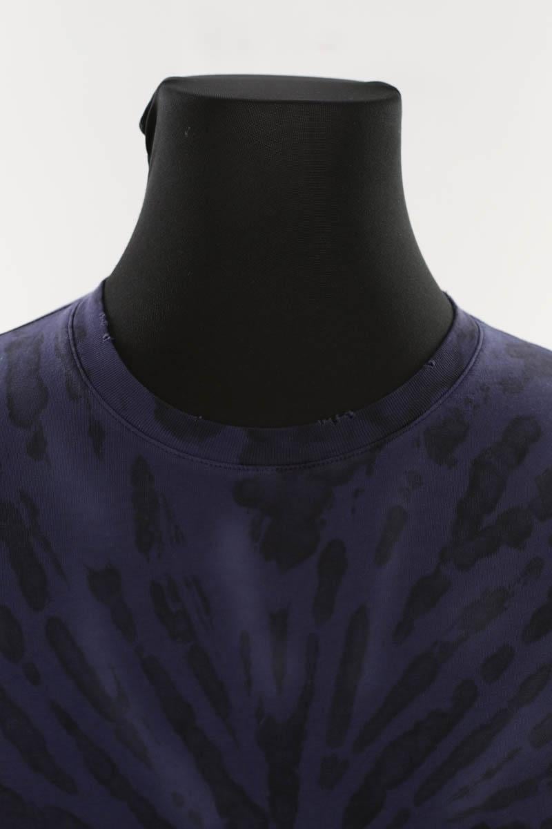 Cotton T-shirt SWEET PANTS - Seconde Main Blue