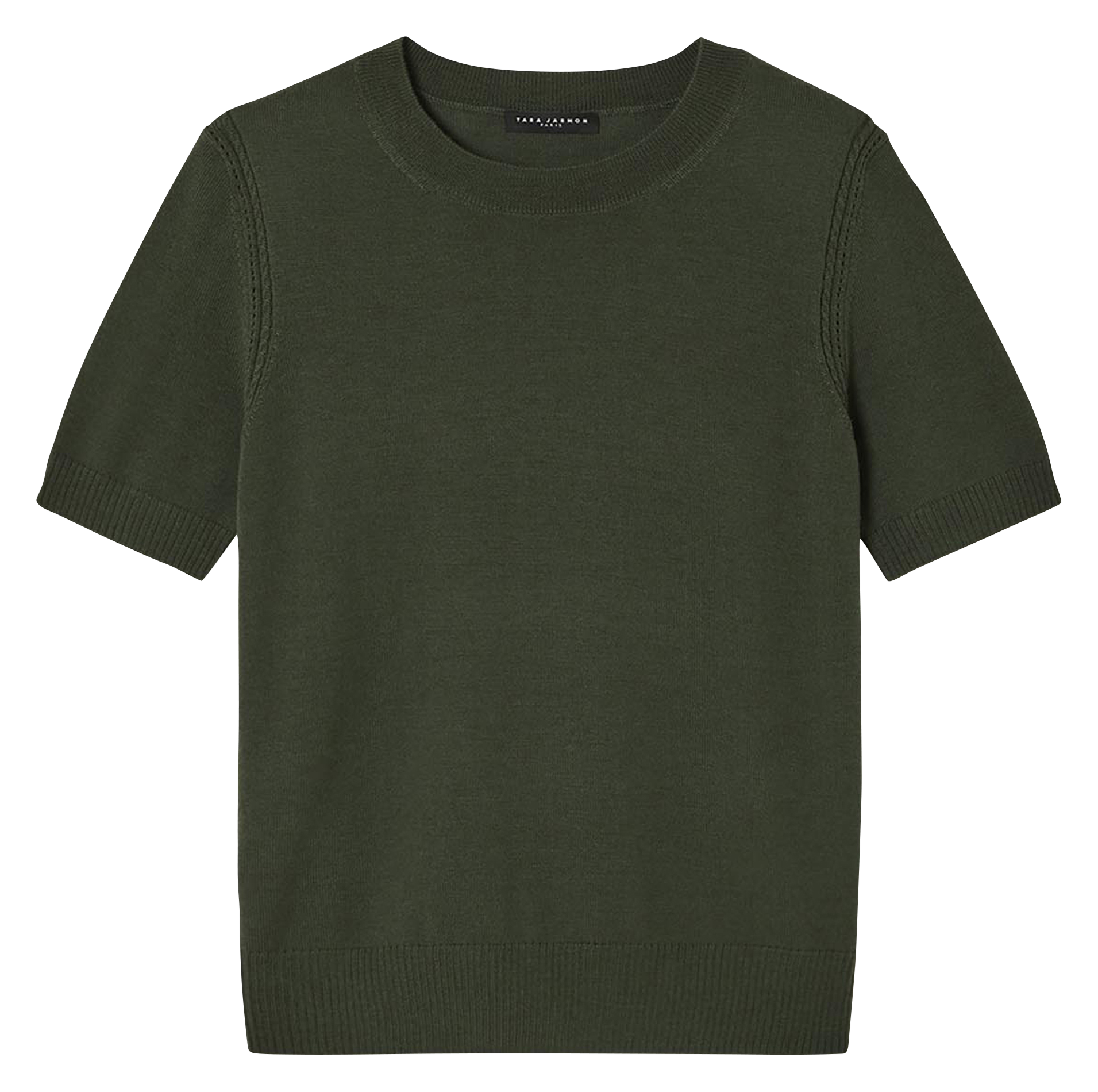 Maglione a girocollo in lana TARA JARMON Verde