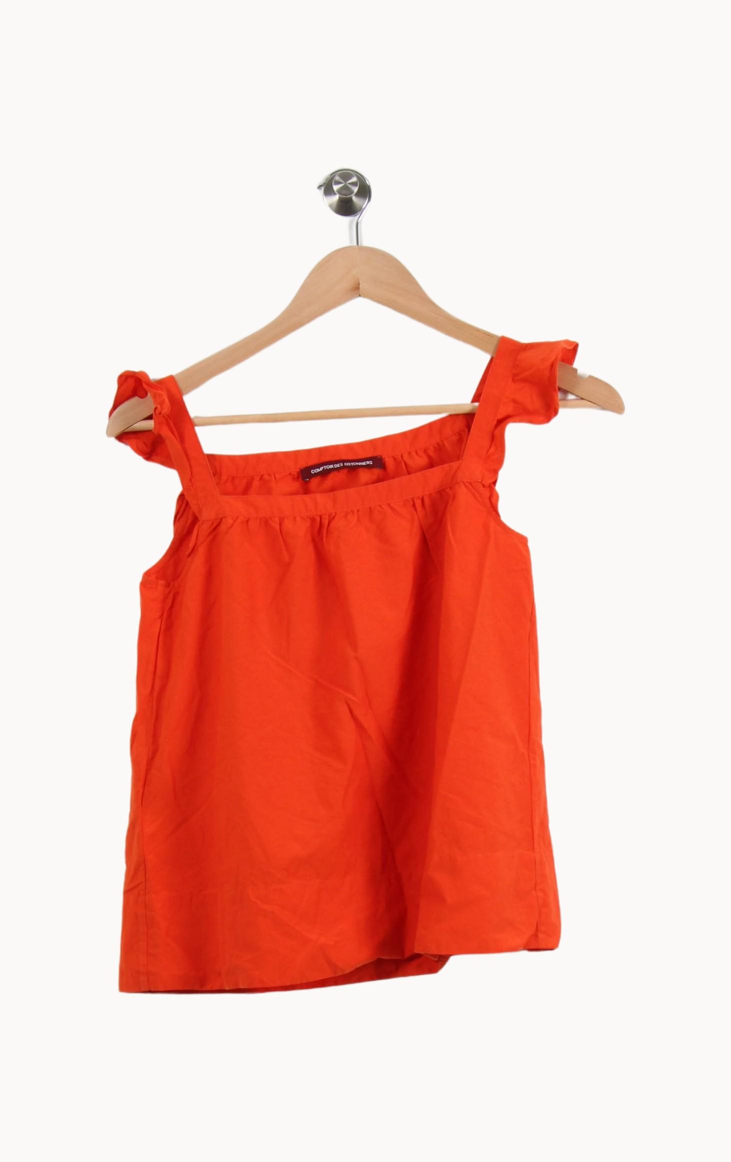 Top & tank top COMPTOIR DES COTONNIERS - Seconde main Orange
