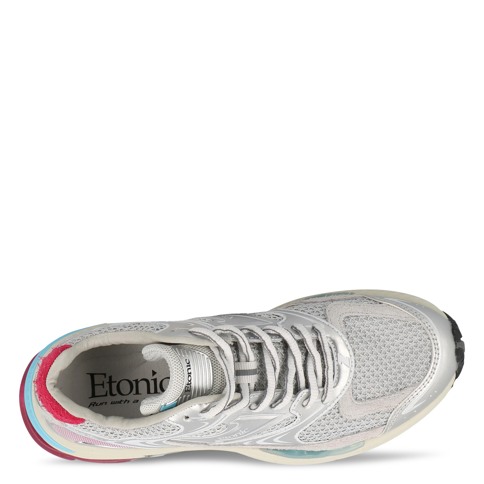 Baskets basses bi-matière ETONIC Bleu