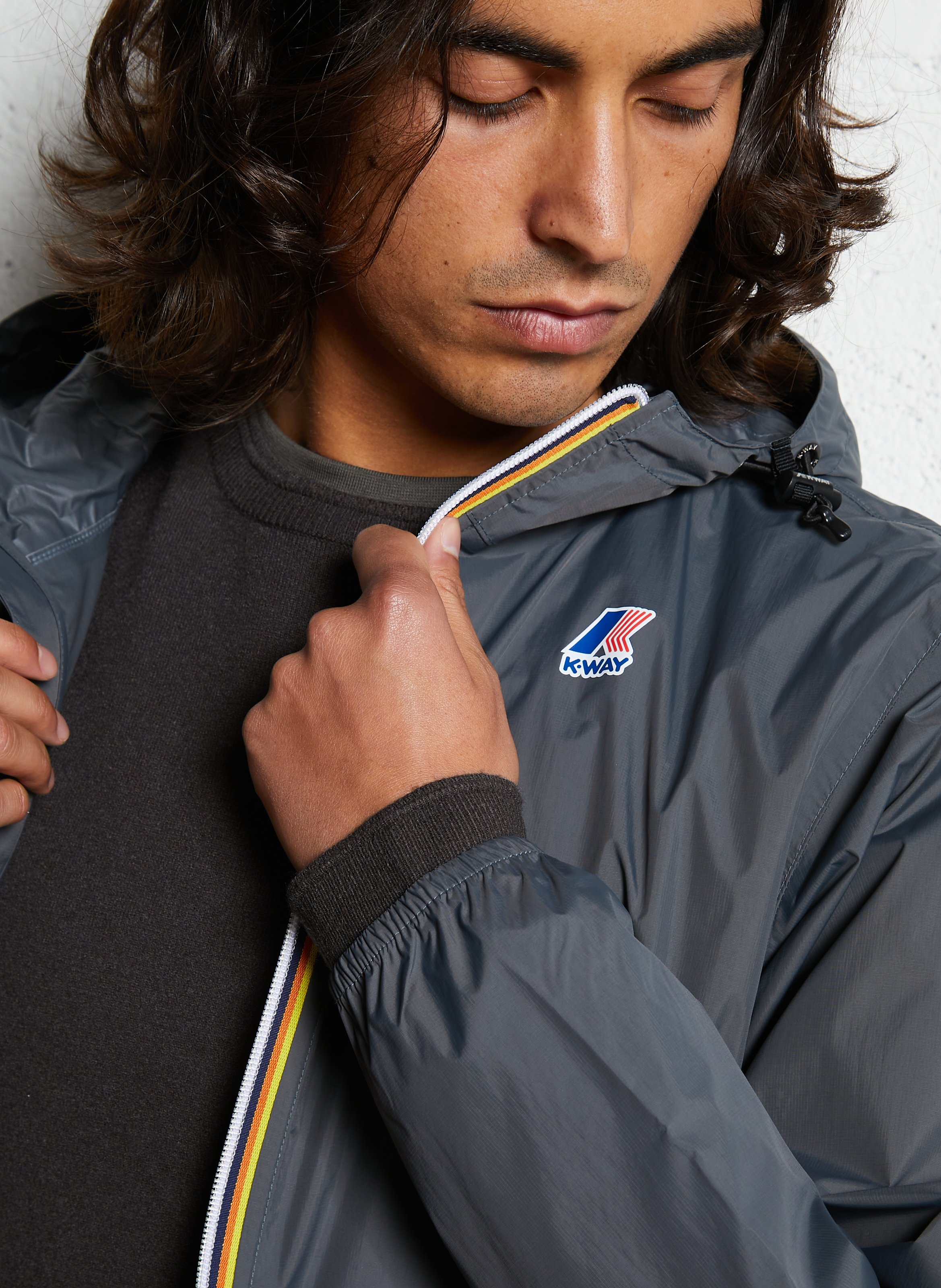 Coupe-vent K-WAY Gris