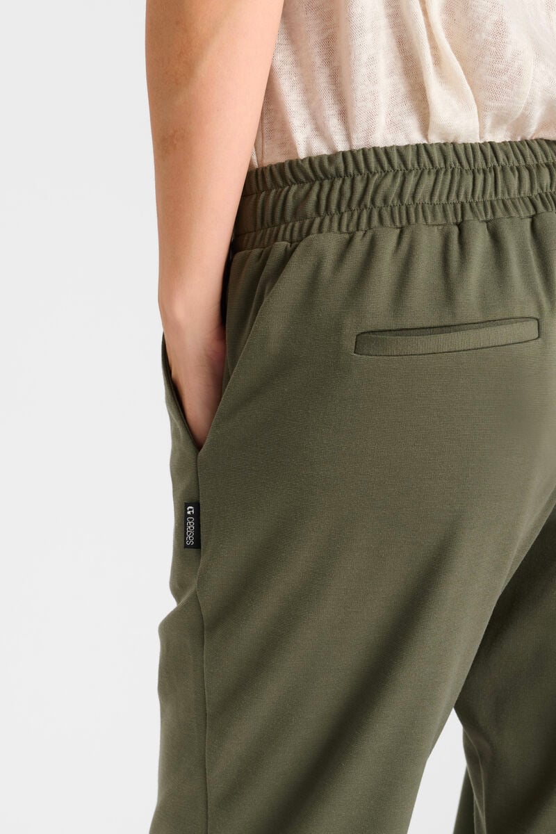 Straight pants LE TEMPS DES CERISES Khaki
