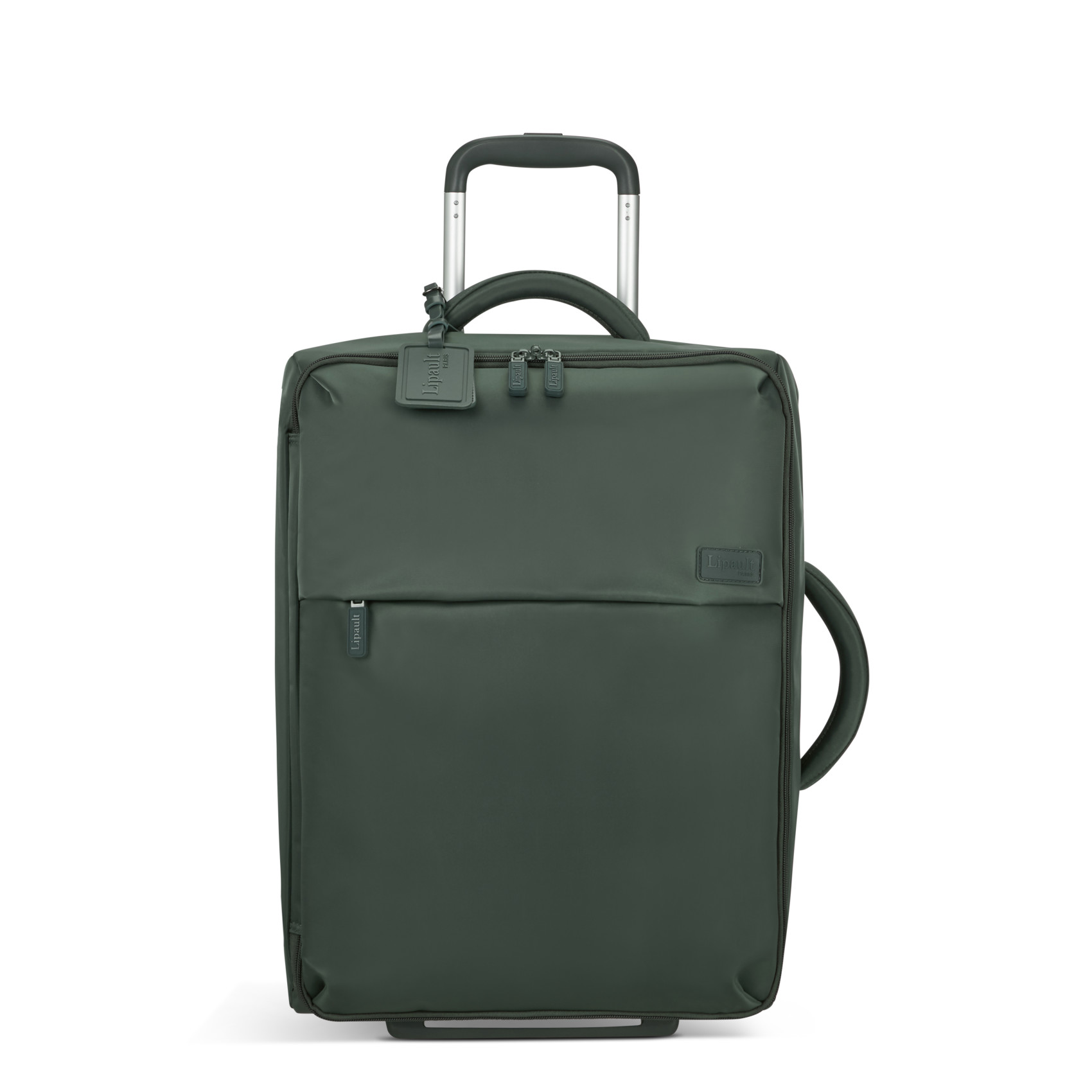Foldable feather suitcase 2 wheels size S LIPAULT Green
