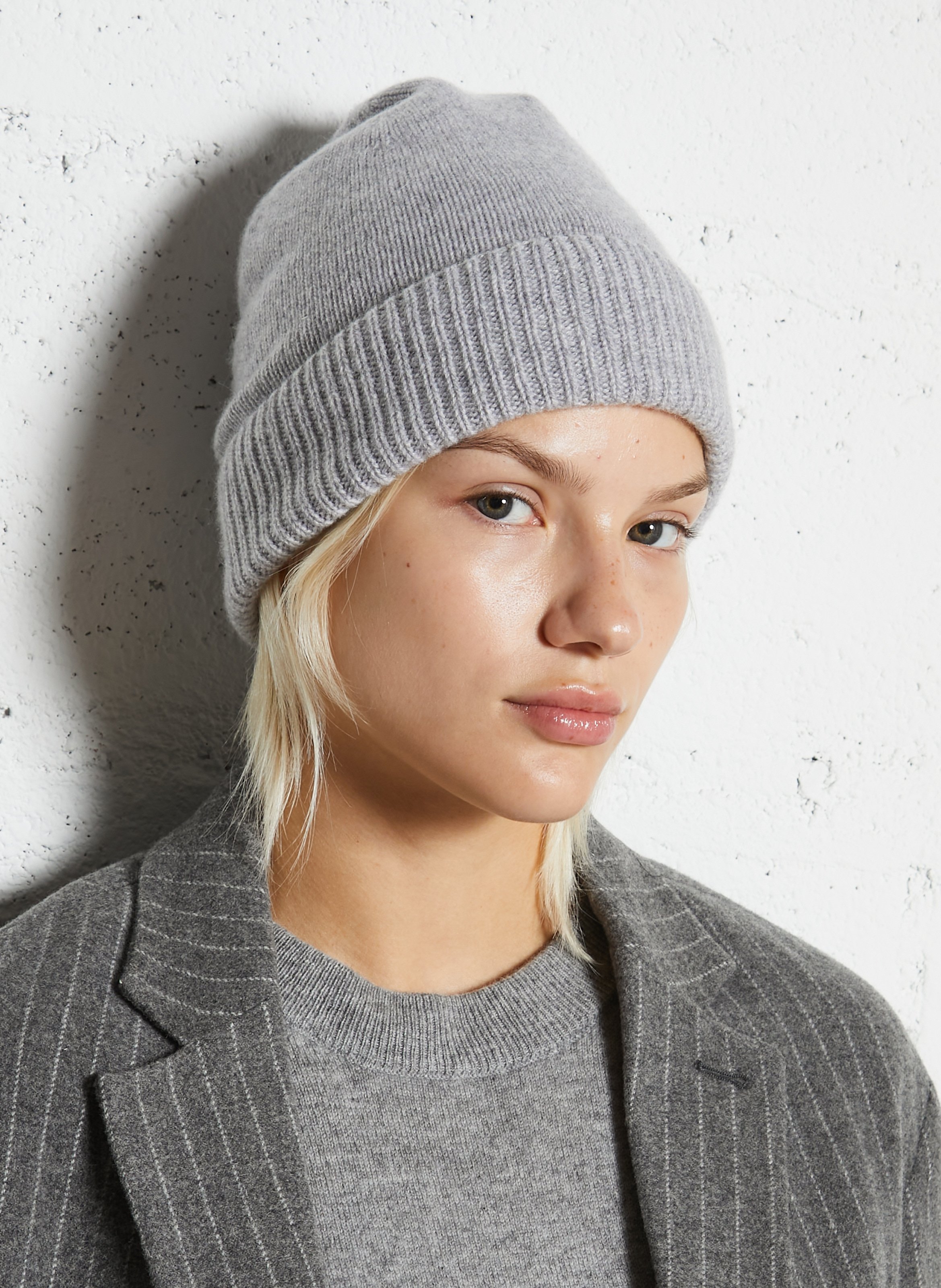 Bonnet uni en cachemire CEZEMBRE