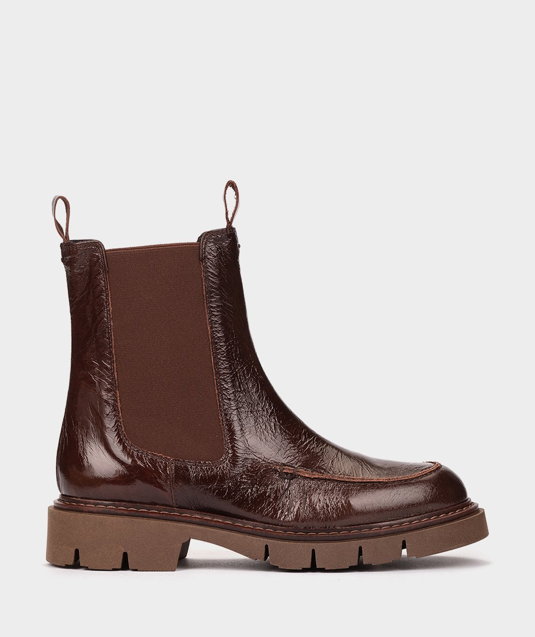 Brown leather boot PEDRO MIRALLES Brown