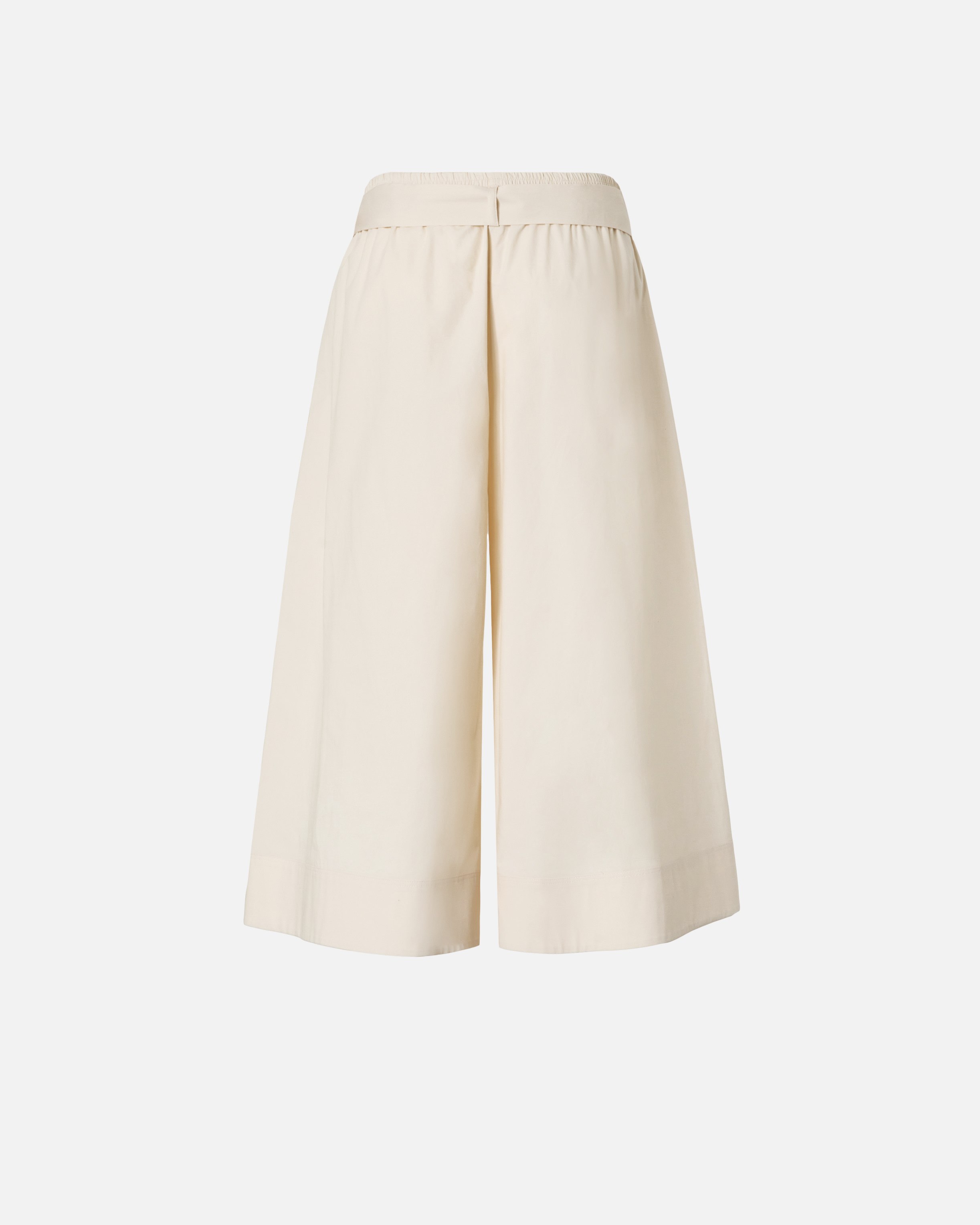 Long Bermuda shorts with love birds buckle. PINKO Beige