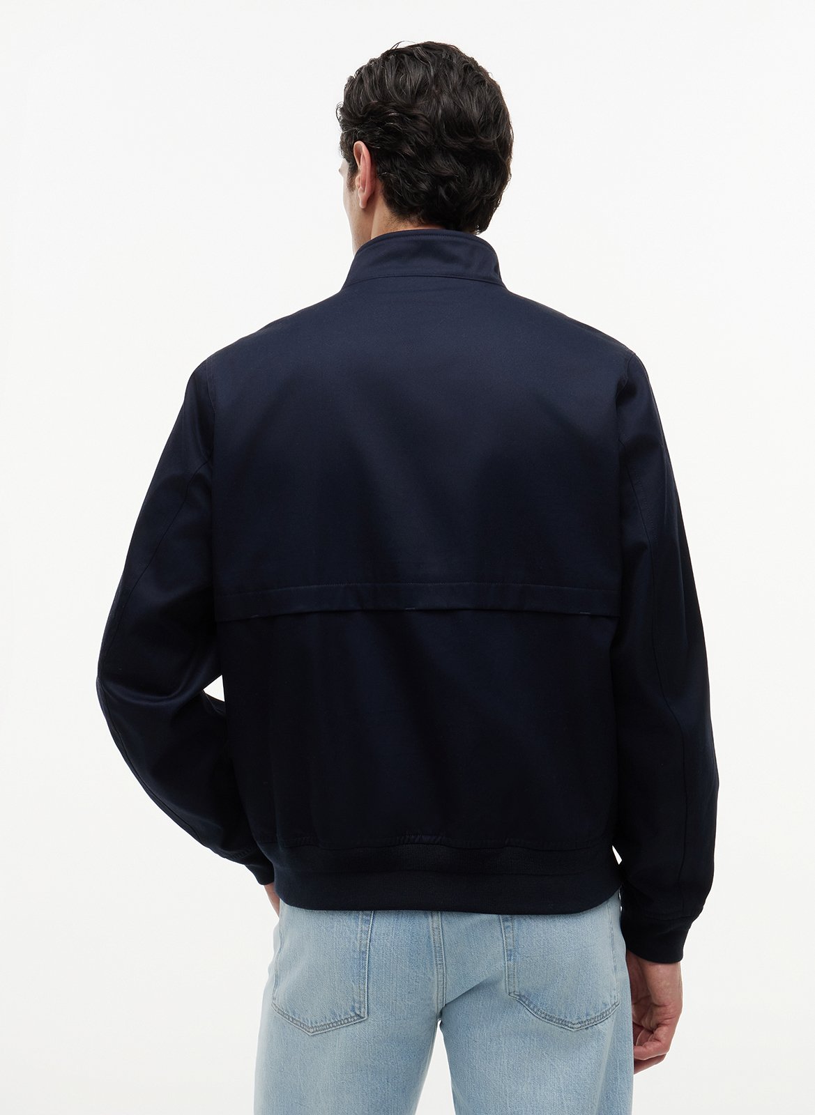 Baumwollblouson TOMMY HILFIGER Blau