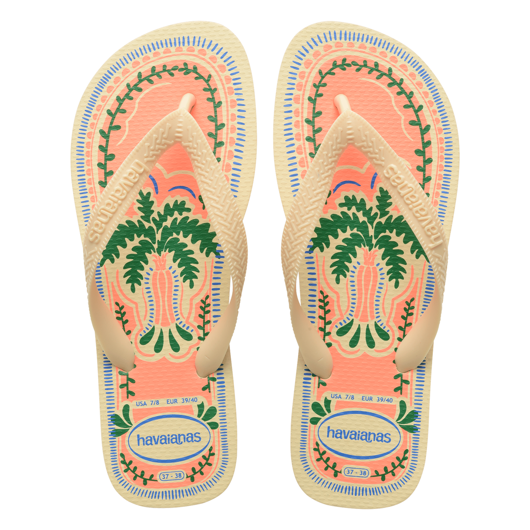 Chanclas estampadas HAVAIANAS Amarillo