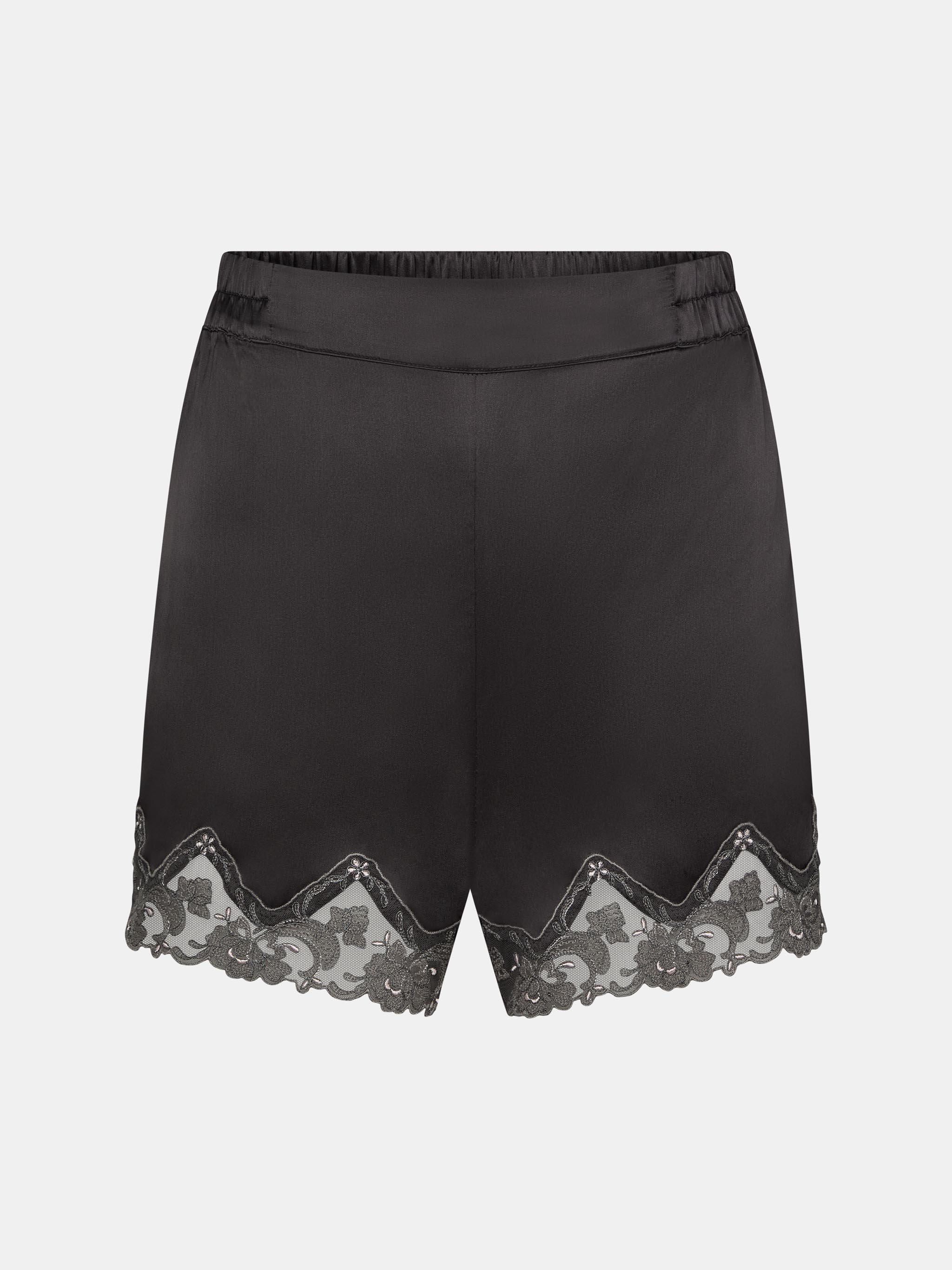 Short broderie CHANTELLE Gris