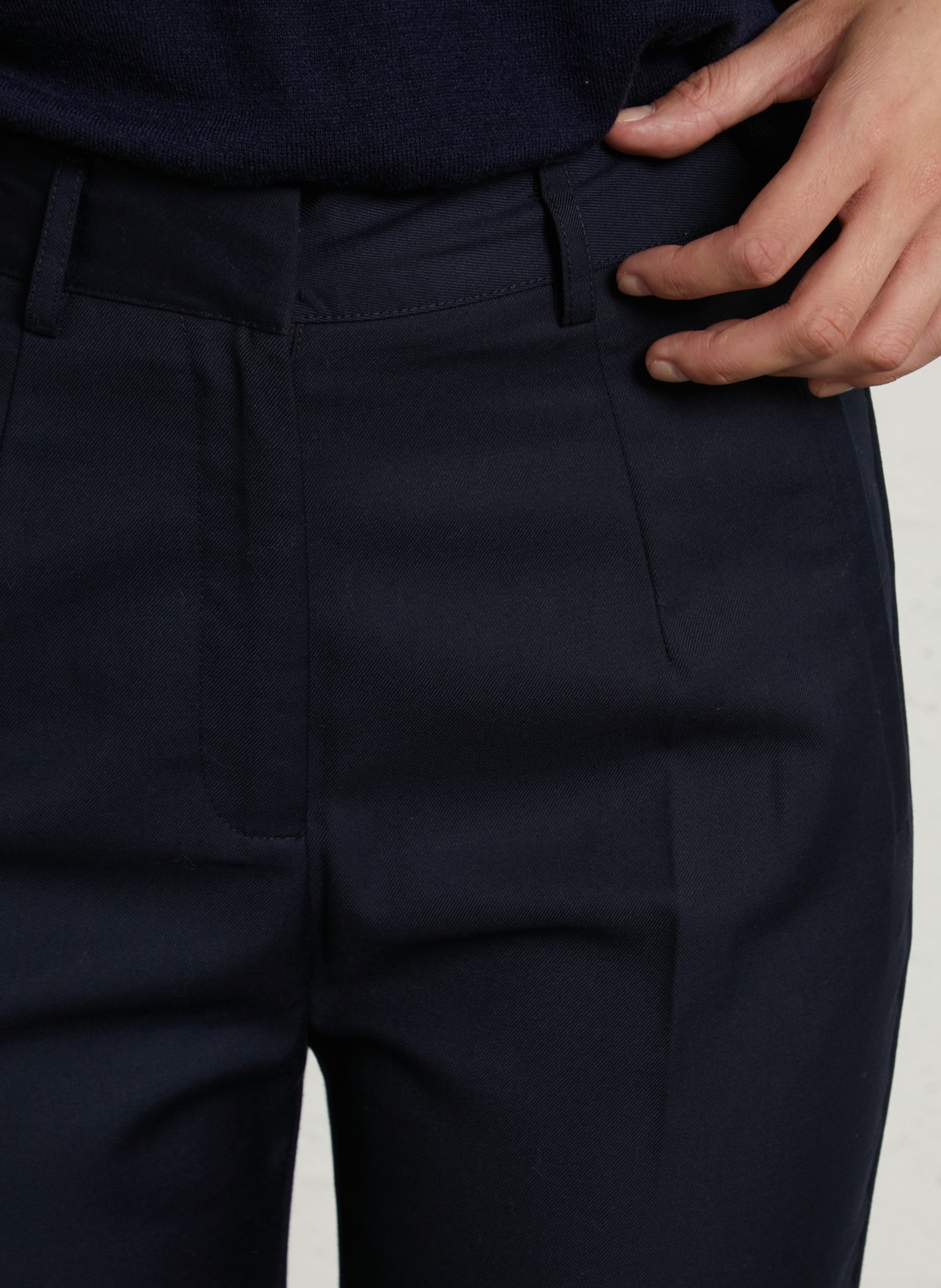 Schmale Zigarettenhose LA PETITE ETOILE Blau