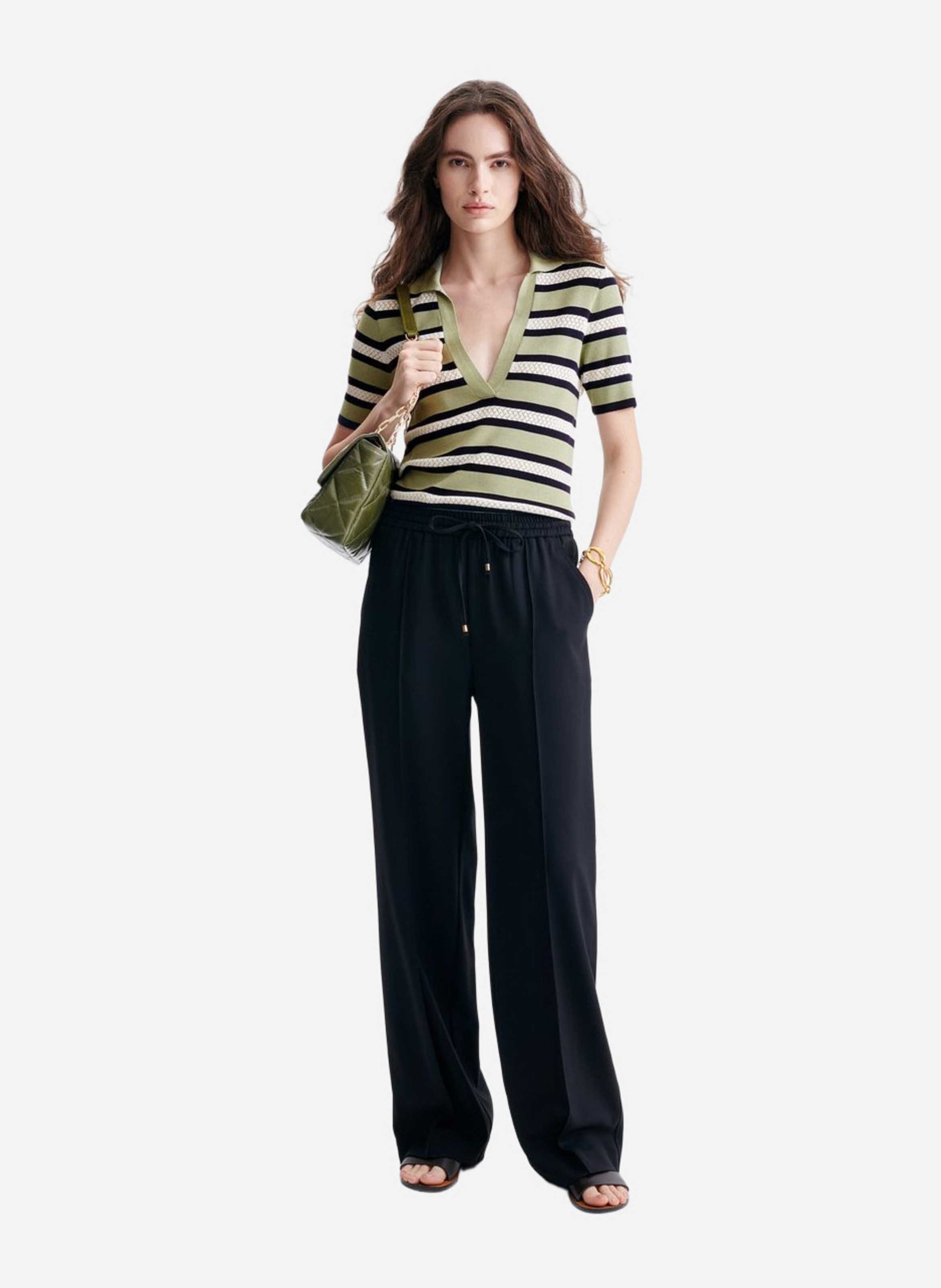 Anliegendes Polo-Shirt VANESSA BRUNO Mehrfarbig