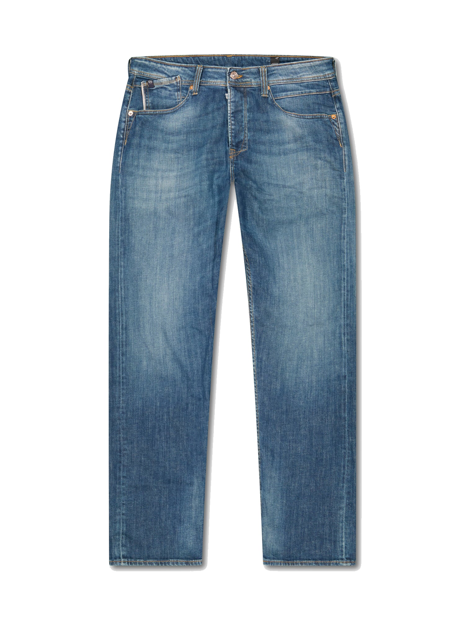 Loose-Fit Buttoned Jeans LE TEMPS DES CERISES Blue