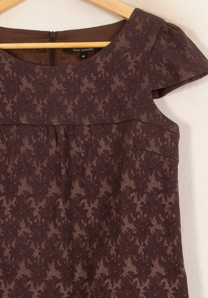 Short & midi dress TARA JARMON - Seconde Main Brown