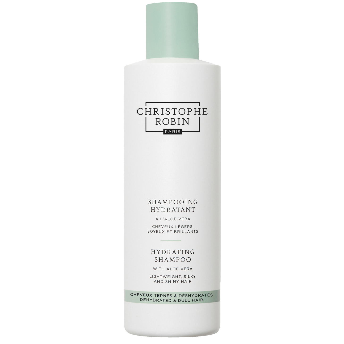 Shampooing hydratant à l'aloe vera CHRISTOPHE ROBIN No color
