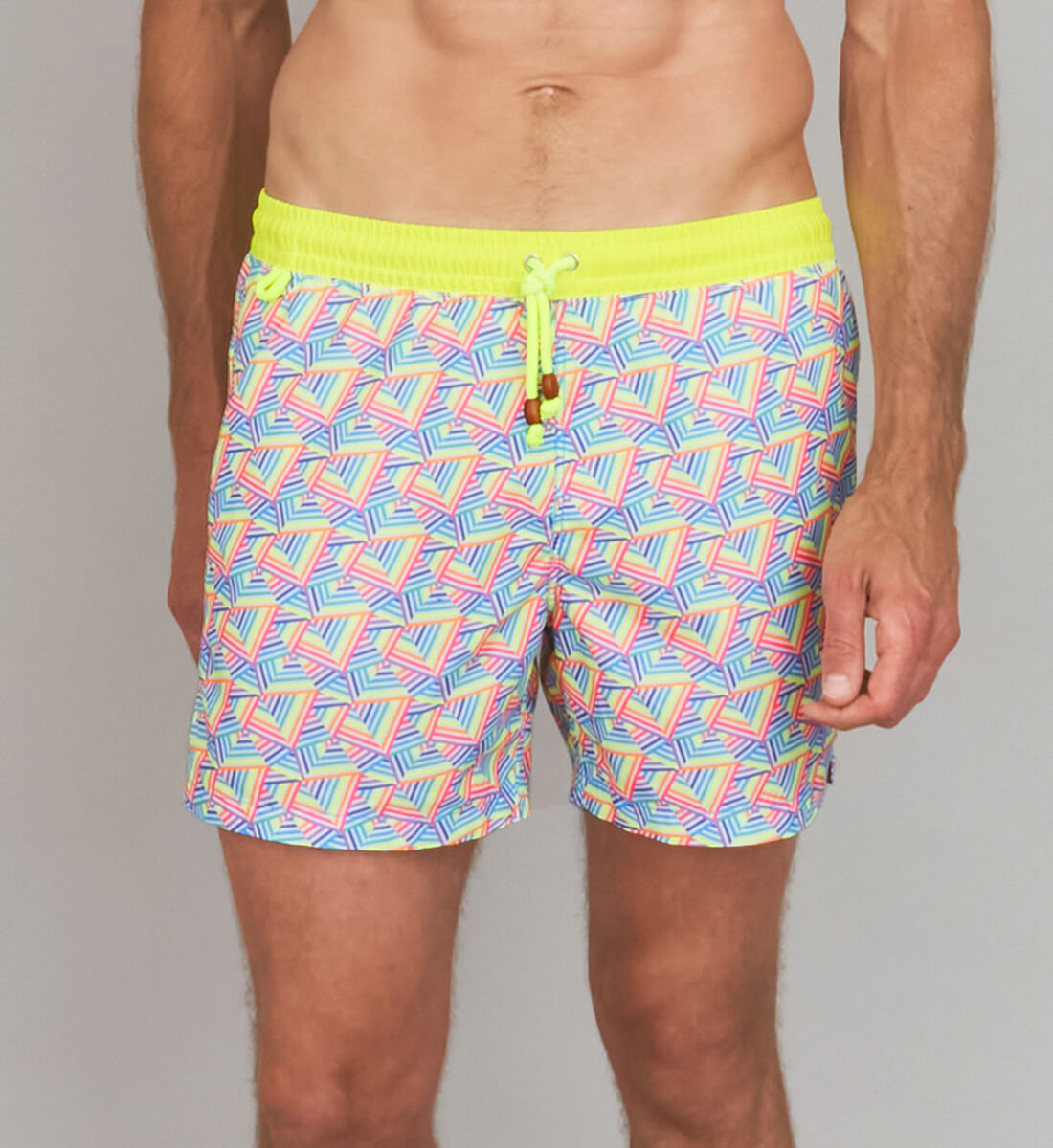 Swim trunks - rainbow mountains GILI'S Multicolored