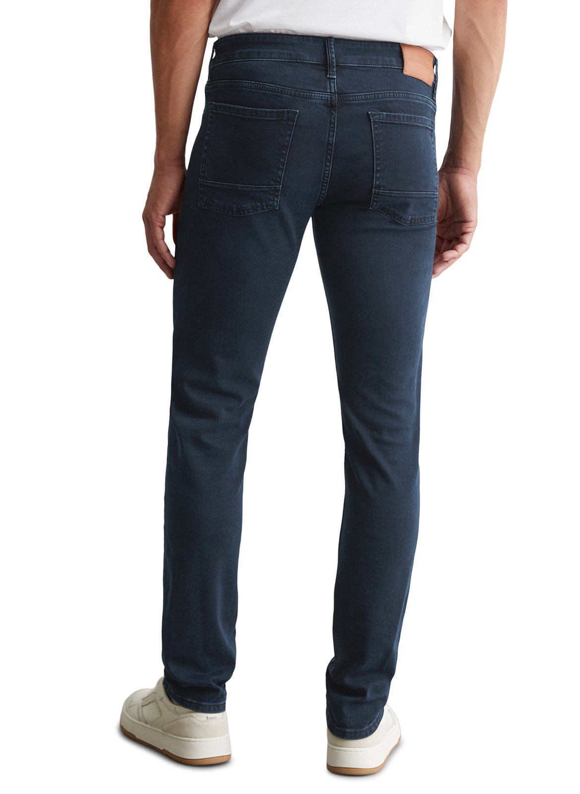 Cotton straight jeans Blue