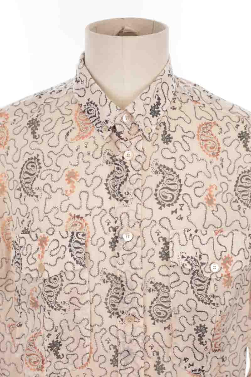 Cotton shirt ISABEL MARANT - Seconde Main Beige