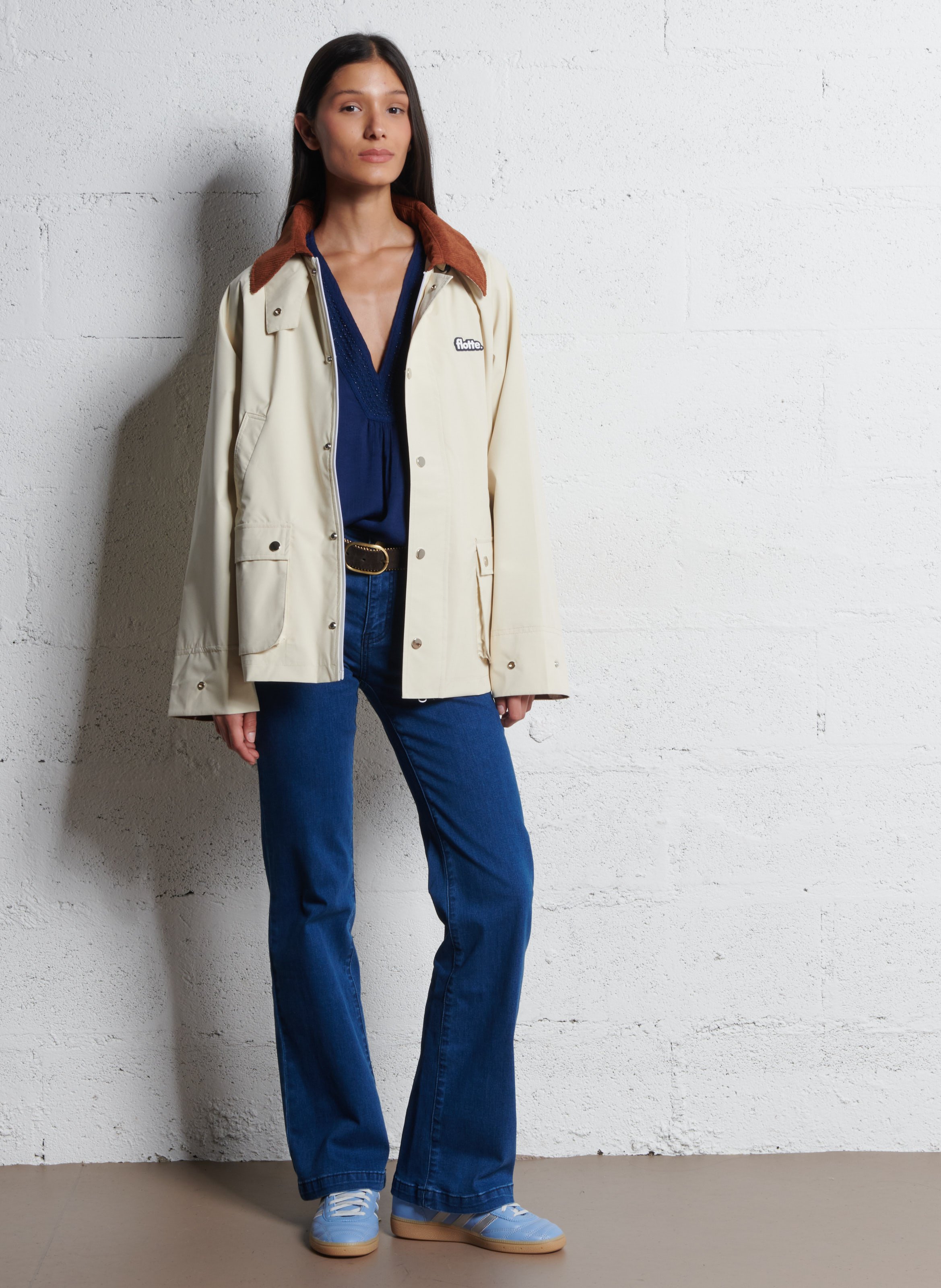 Veste col classique FLOTTE Blanc