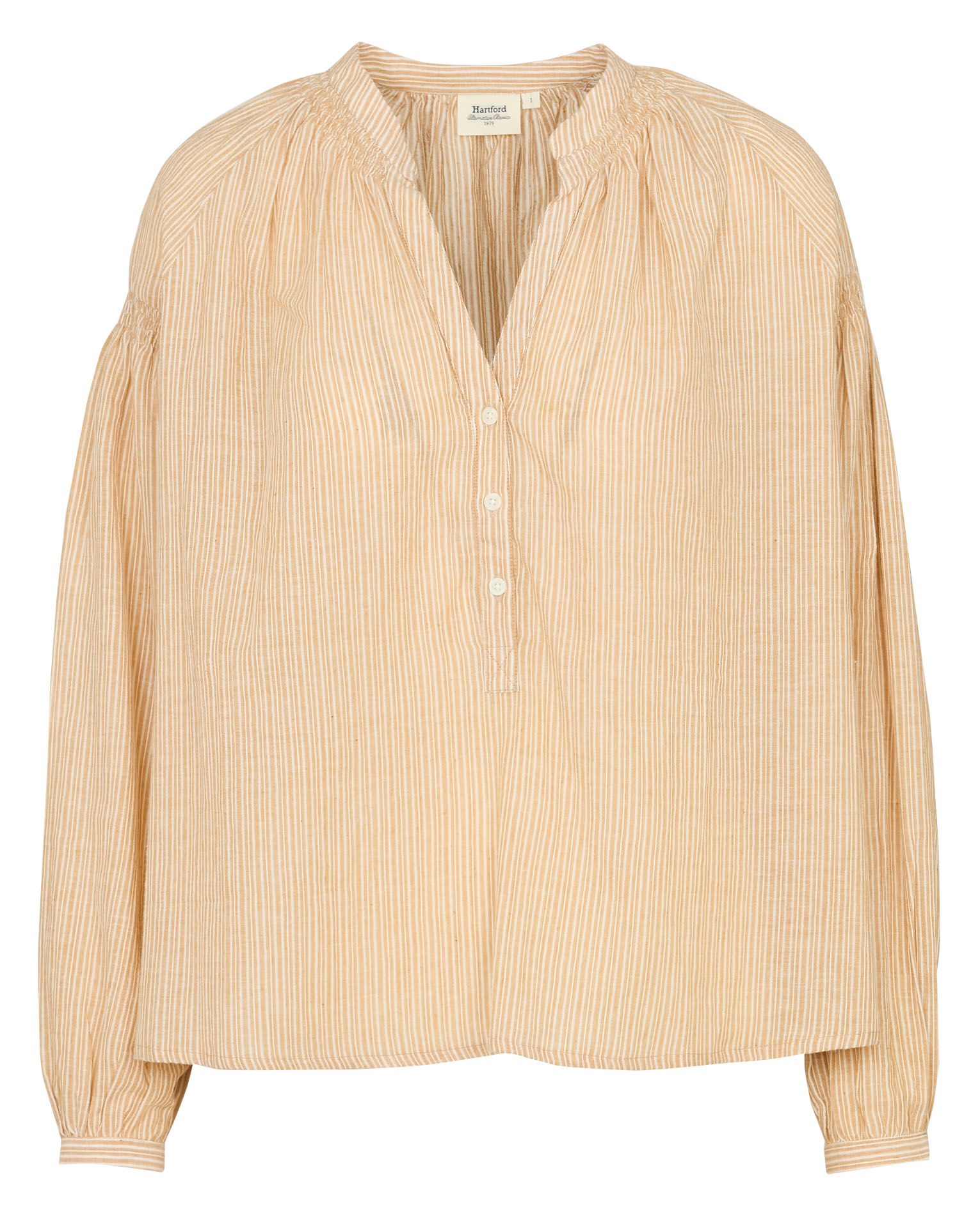 Blouse ample en coton HARTFORD Multicolore