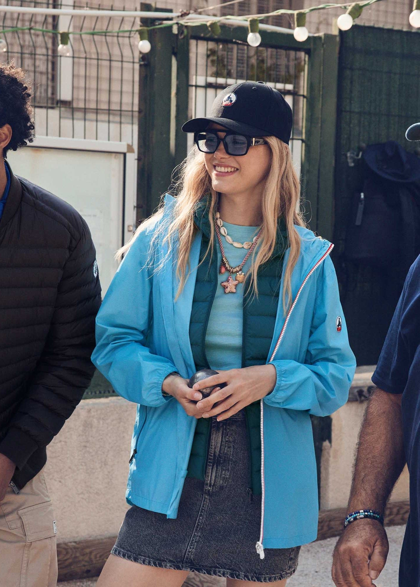 Packable raincoat Kilmory JOTT Blue