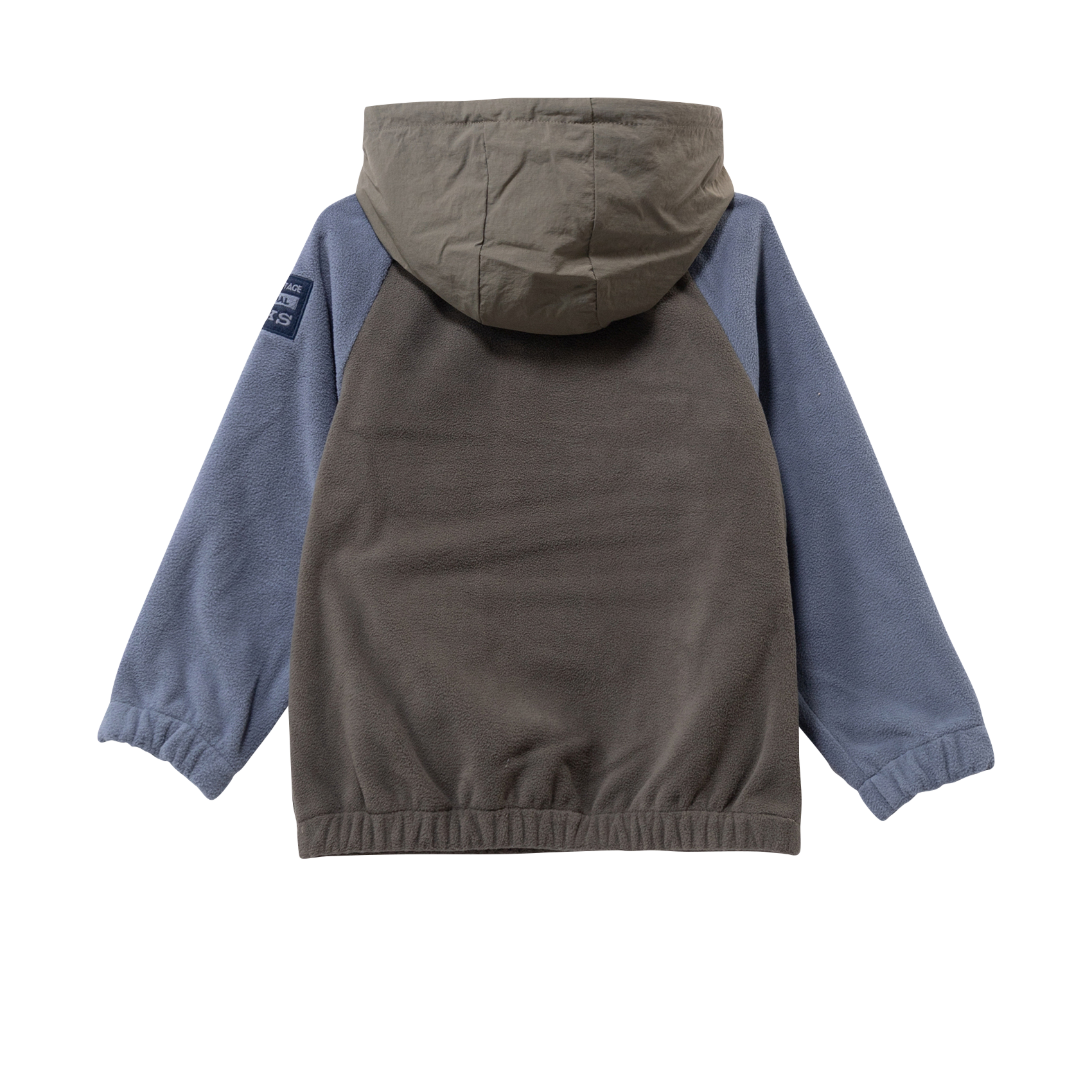 Sweat à capuche en polaire IKKS JUNIOR Kaki