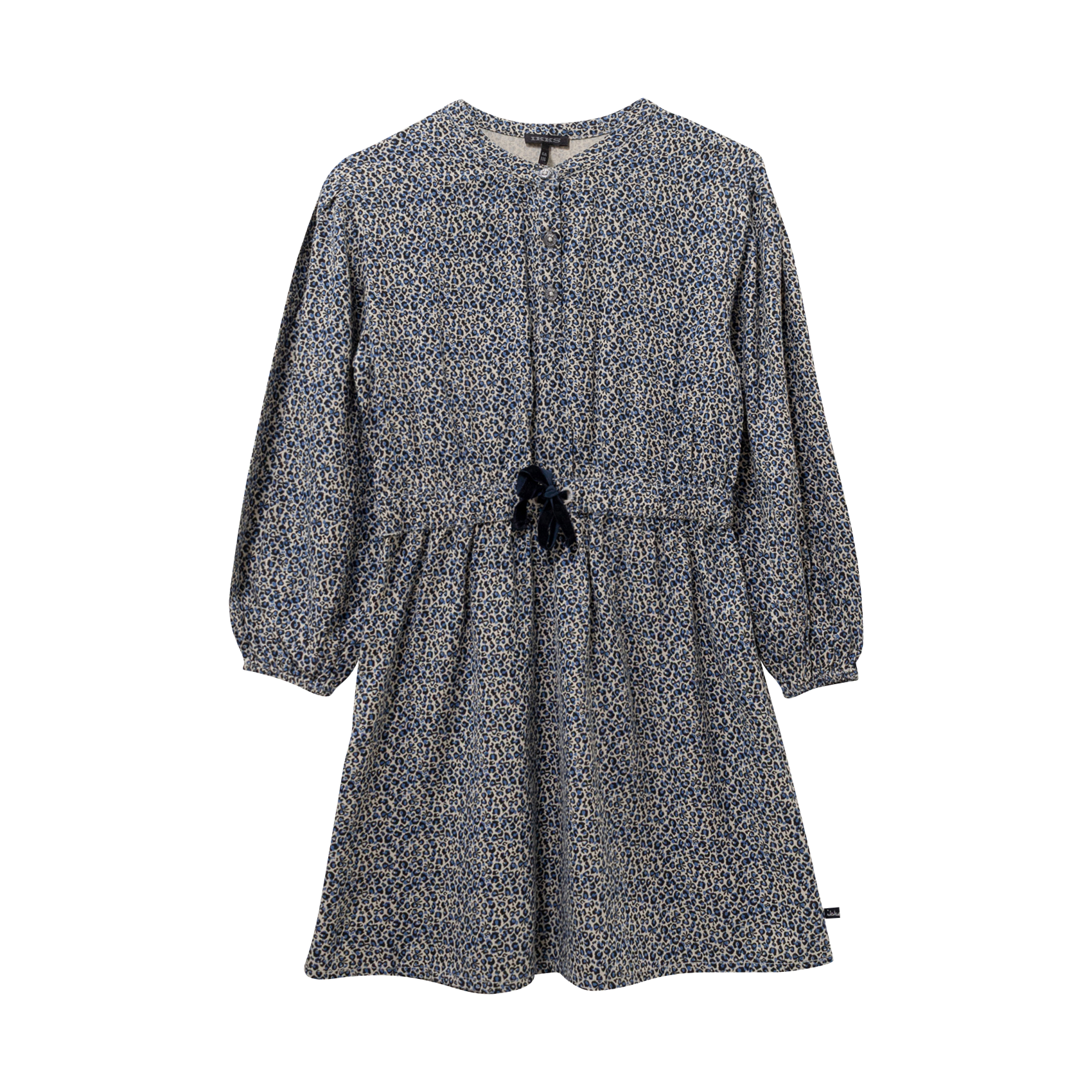 Robe 2-en-1 en coton imprimé IKKS JUNIOR Bleu