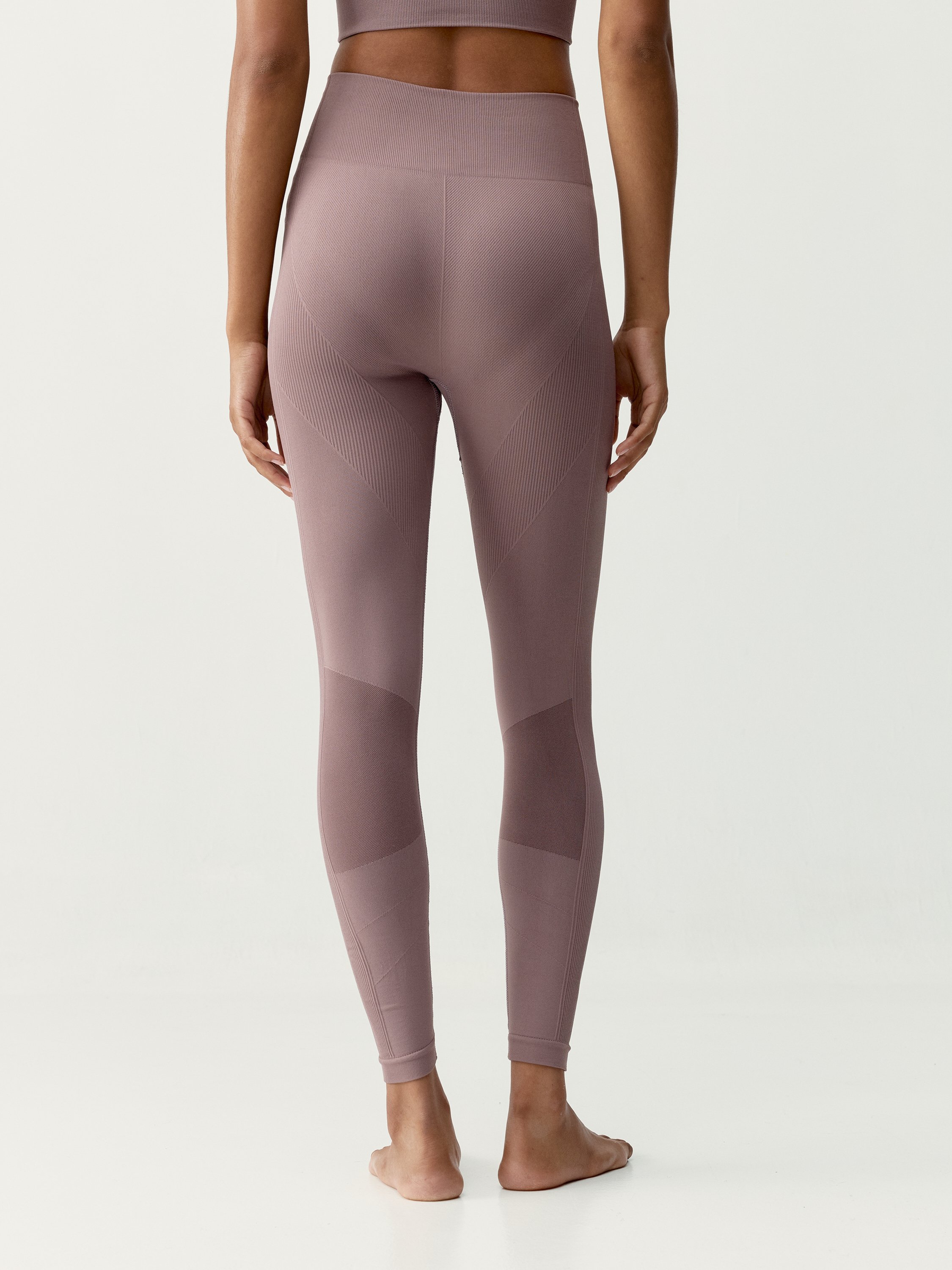 Seamless Long Sports Legging BORN LIVING YOGA Pink