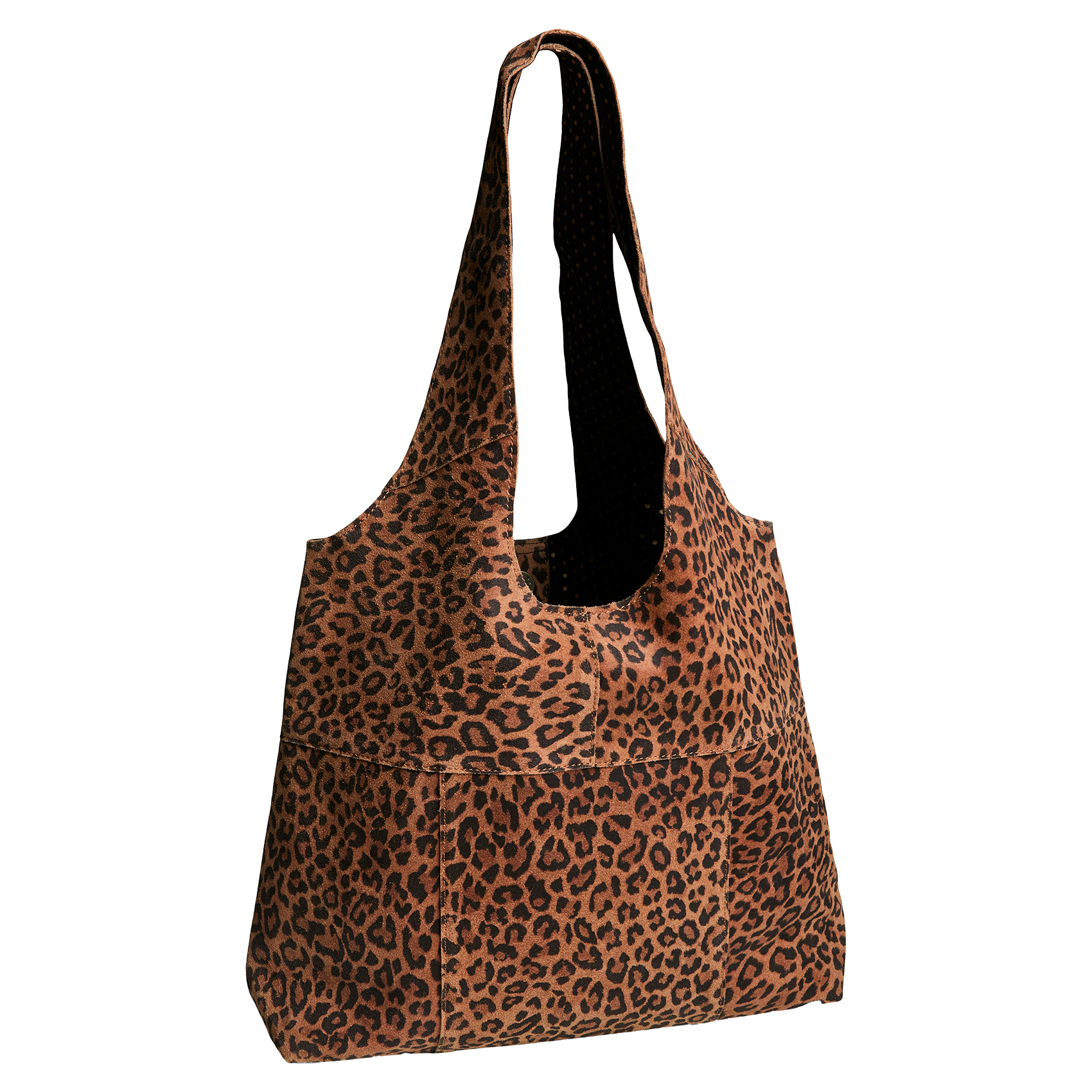 Printed tote bag PIECES Black