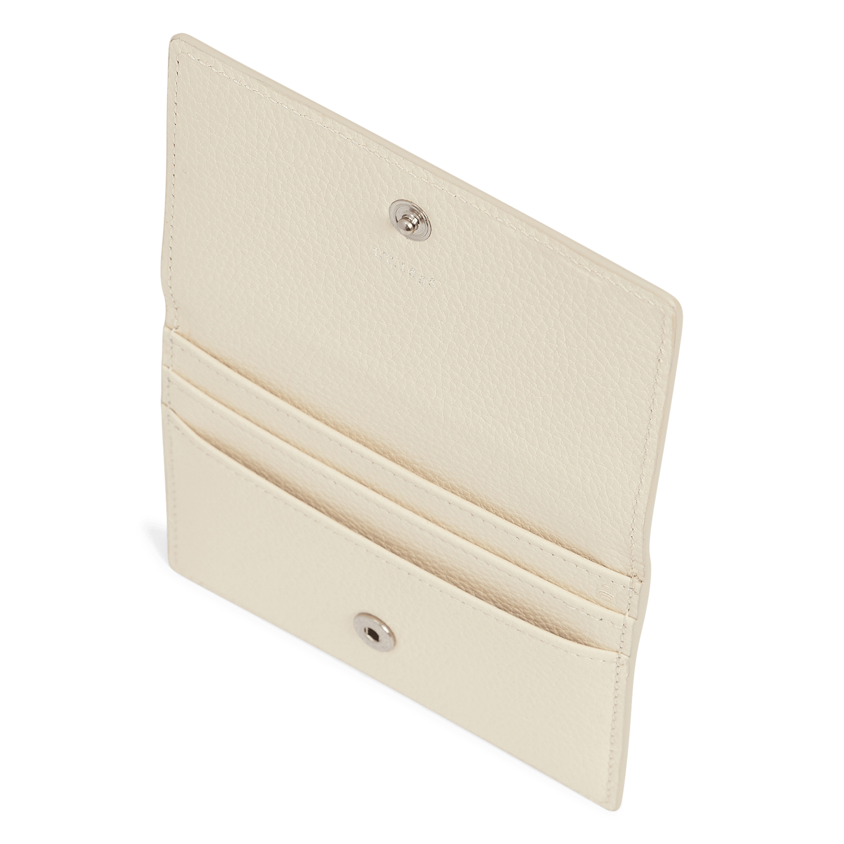 Porte-cartes en cuir LE TANNEUR Blanc