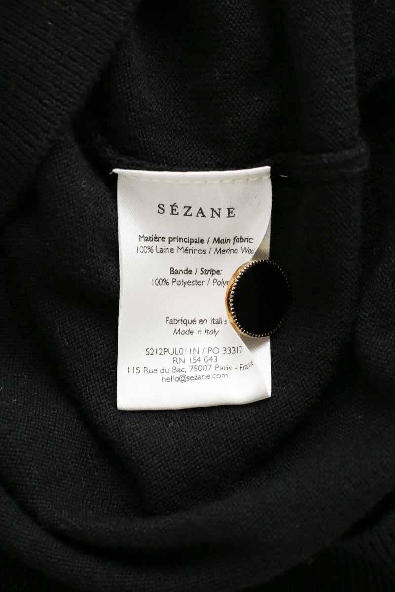 Pull SEZANE - Seconde main Noir