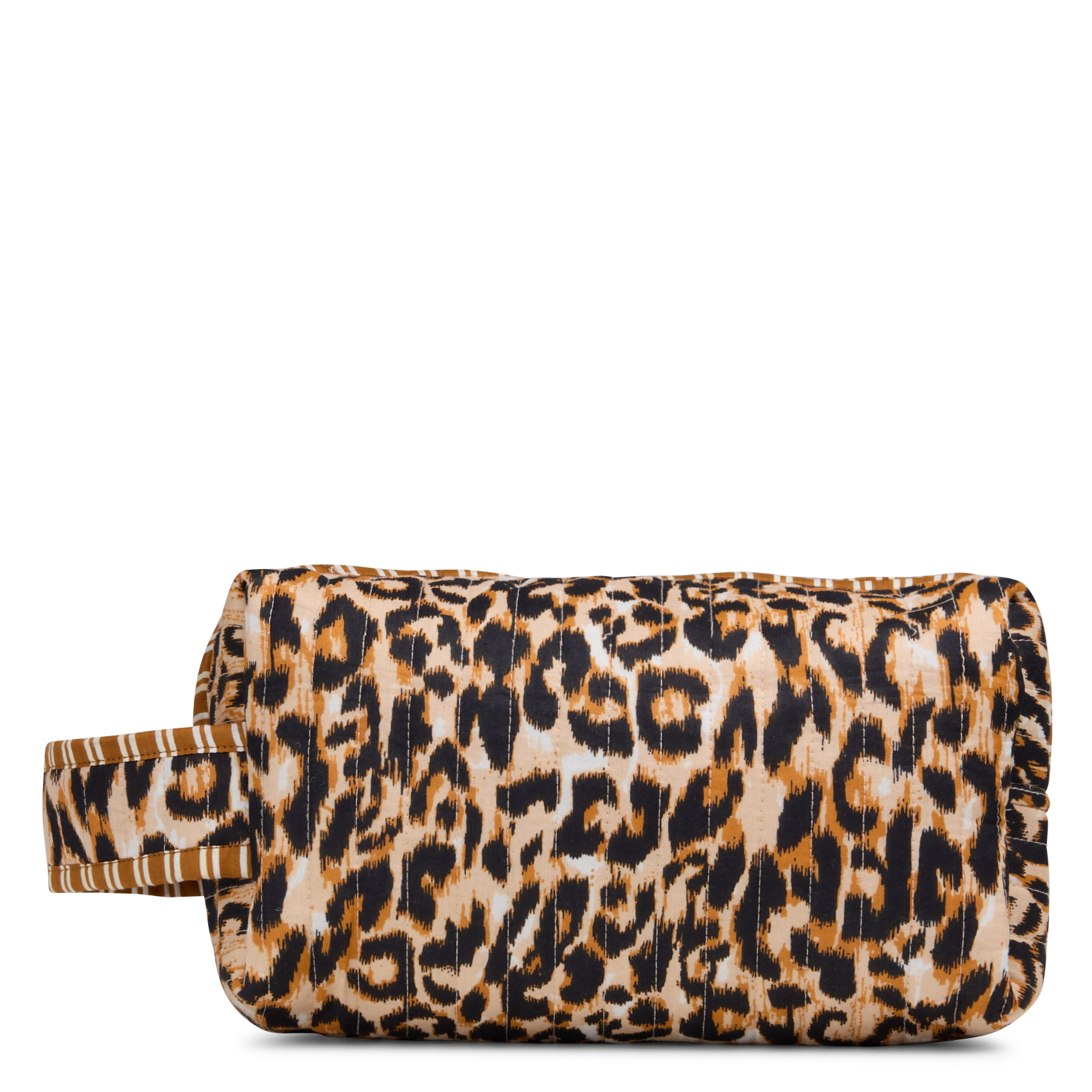 Kosmetiktasche aus bedruckter Baumwolle AU PRINTEMPS PARIS Mehrfarbig